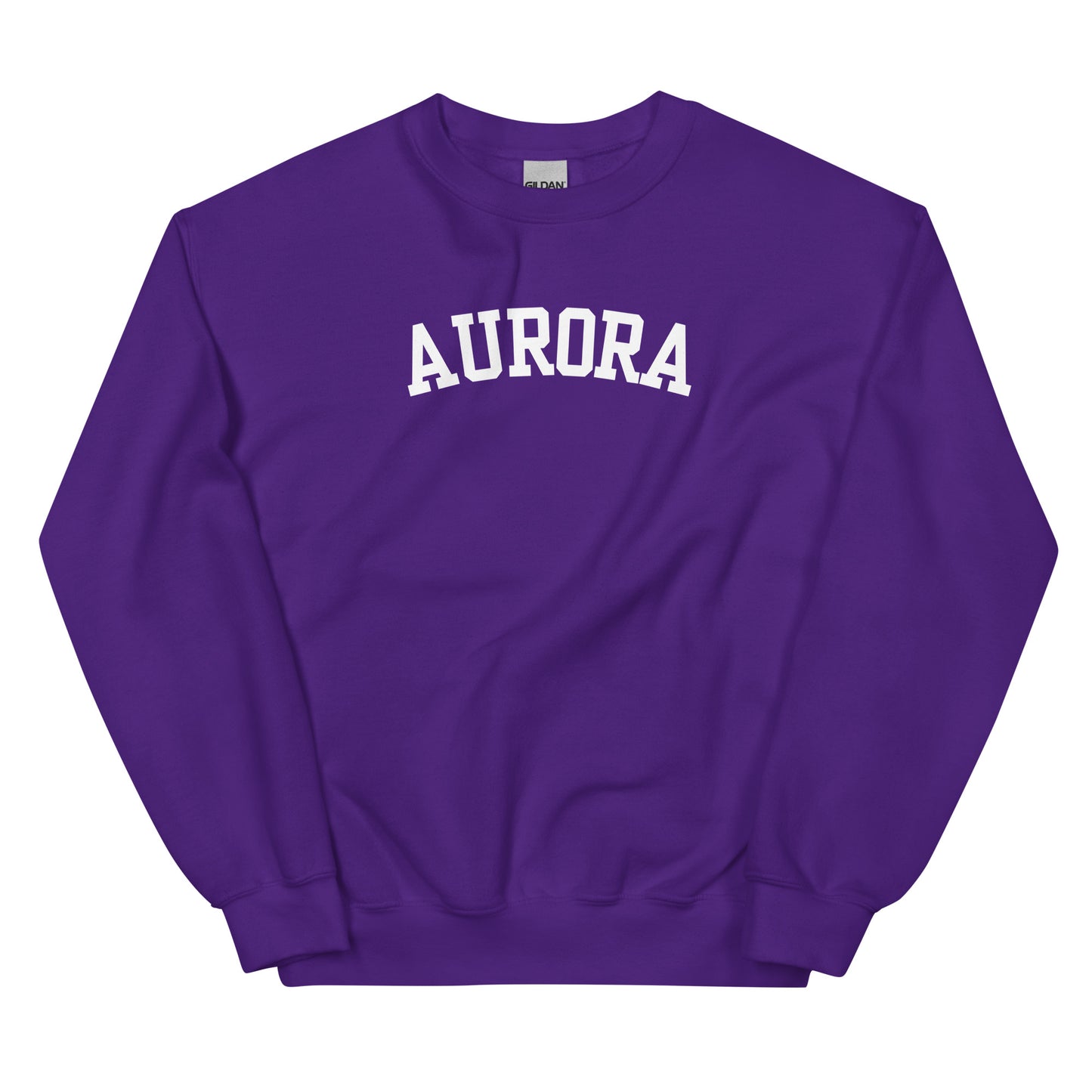Aurora Ohio Block Solo Crewneck Unisex Sweatshirt