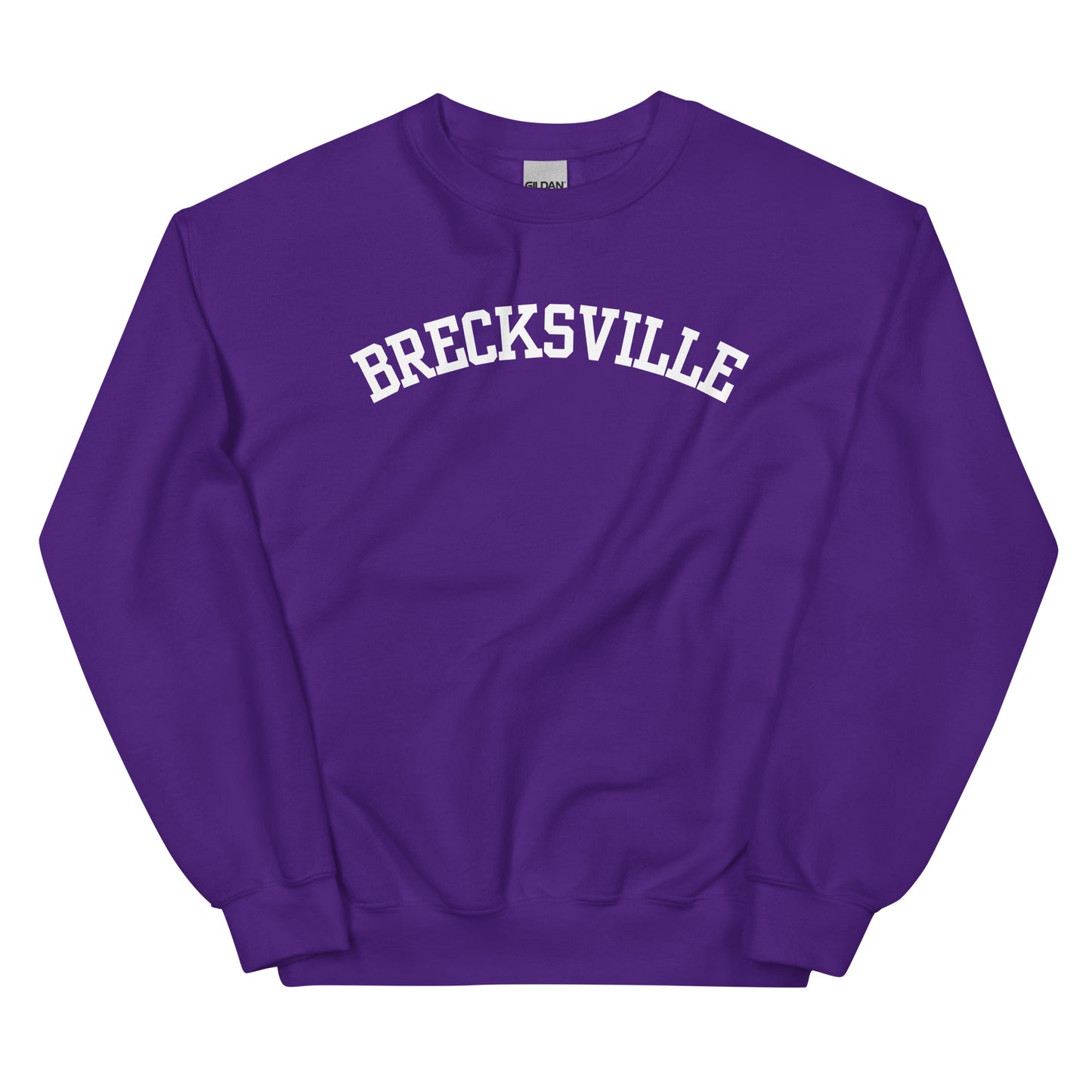 Brecksville Ohio Block Solo Crewneck Unisex Sweatshirt