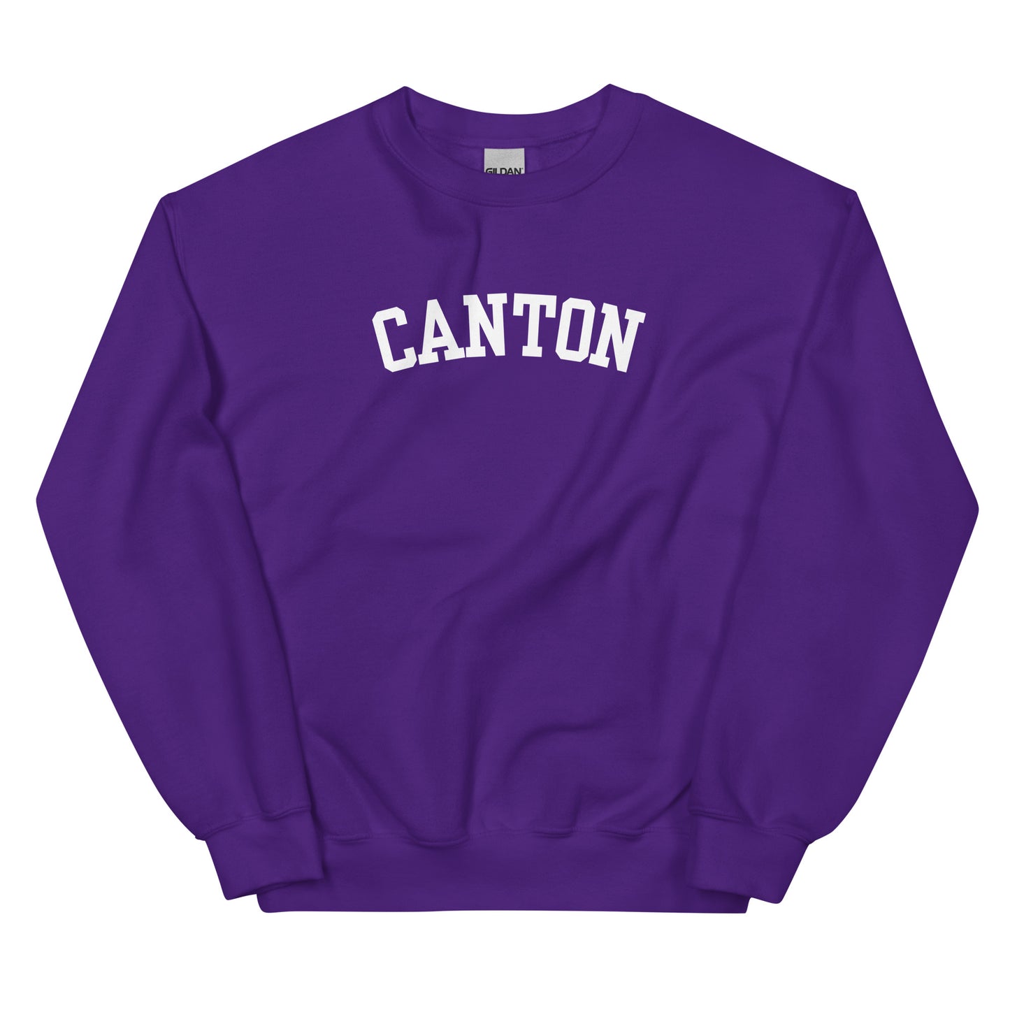 Canton Ohio Block Solo Crewneck Unisex Sweatshirt