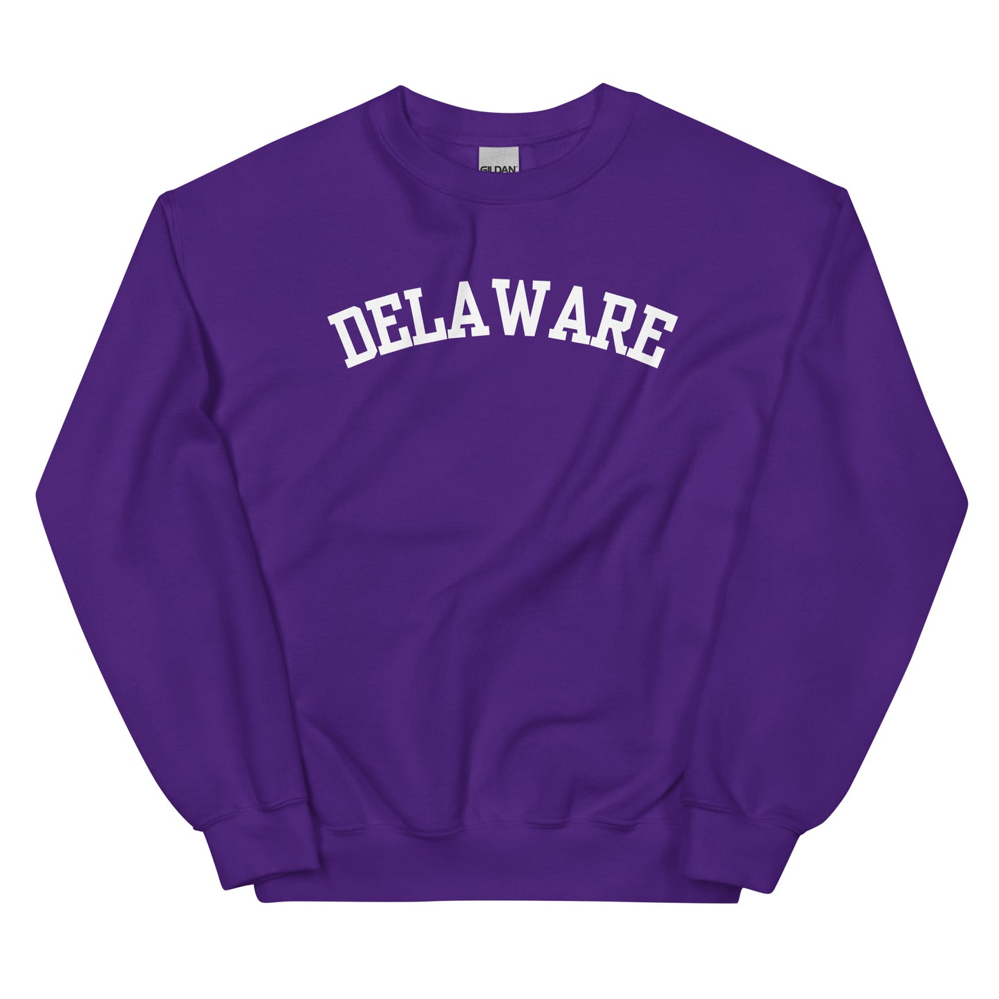 Delaware Ohio Block Solo Crewneck Unisex Sweatshirt