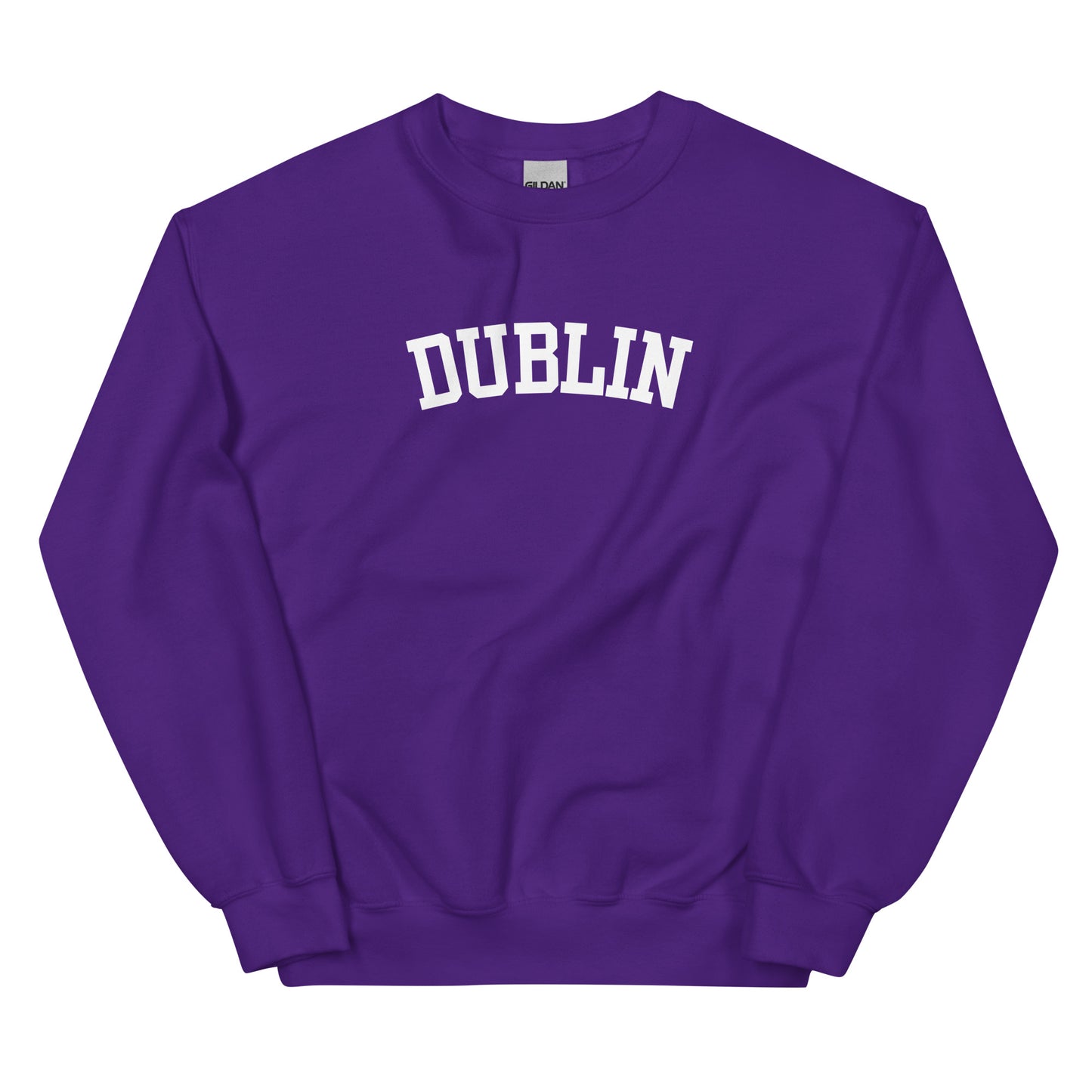 Dublin Ohio Block Solo Crewneck Unisex Sweatshirt