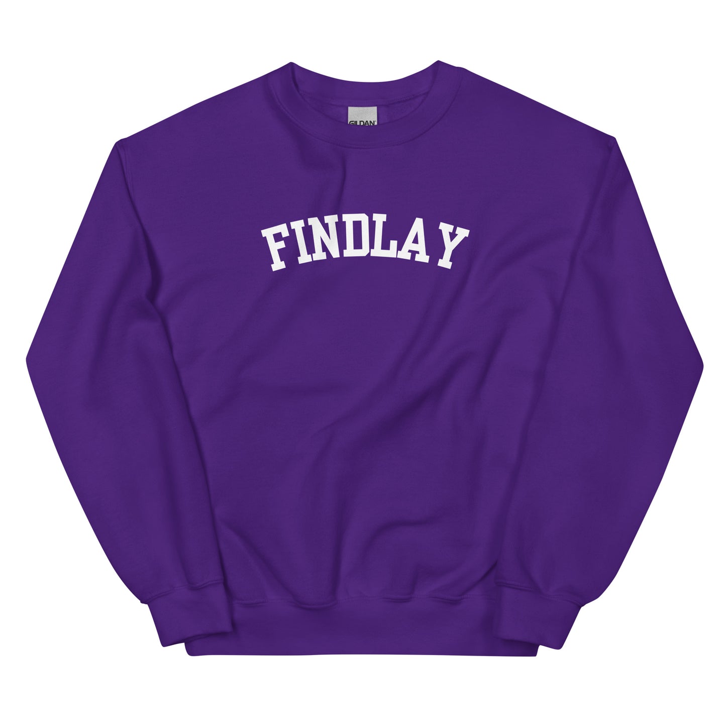 Findlay Ohio Block Solo Crewneck Unisex Sweatshirt
