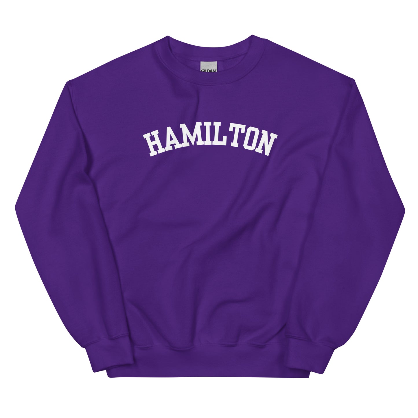 Hamilton Ohio Block Solo Crewneck Unisex Sweatshirt