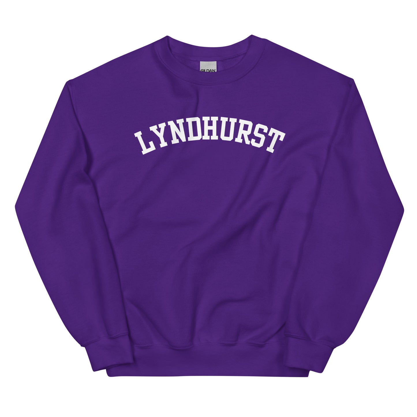 Lyndhurst Ohio Block Solo Crewneck Unisex Sweatshirt
