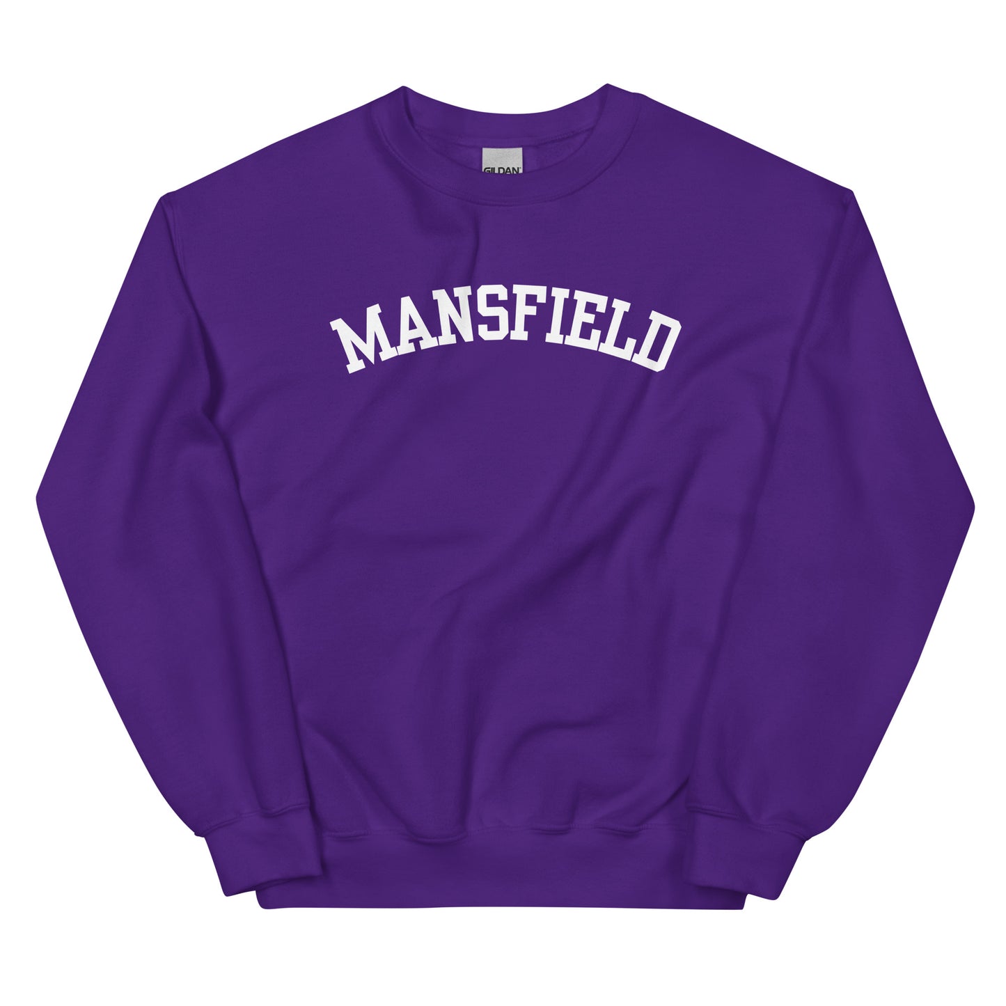 Mansfield Ohio Block Solo Crewneck Unisex Sweatshirt