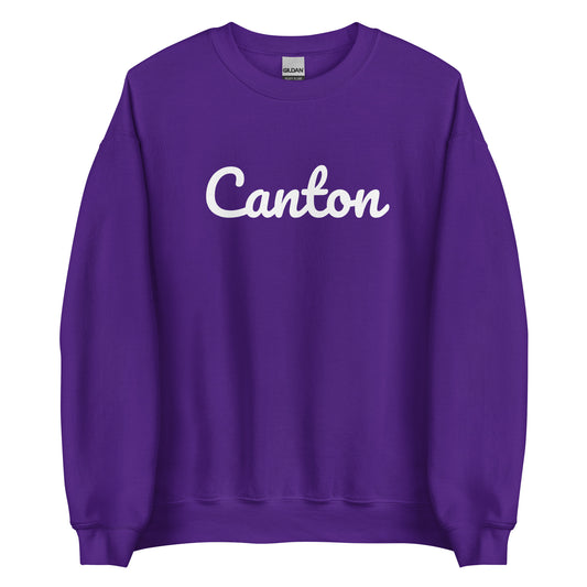 Canton Illinois Unisex Sweatshirt - Solo Script
