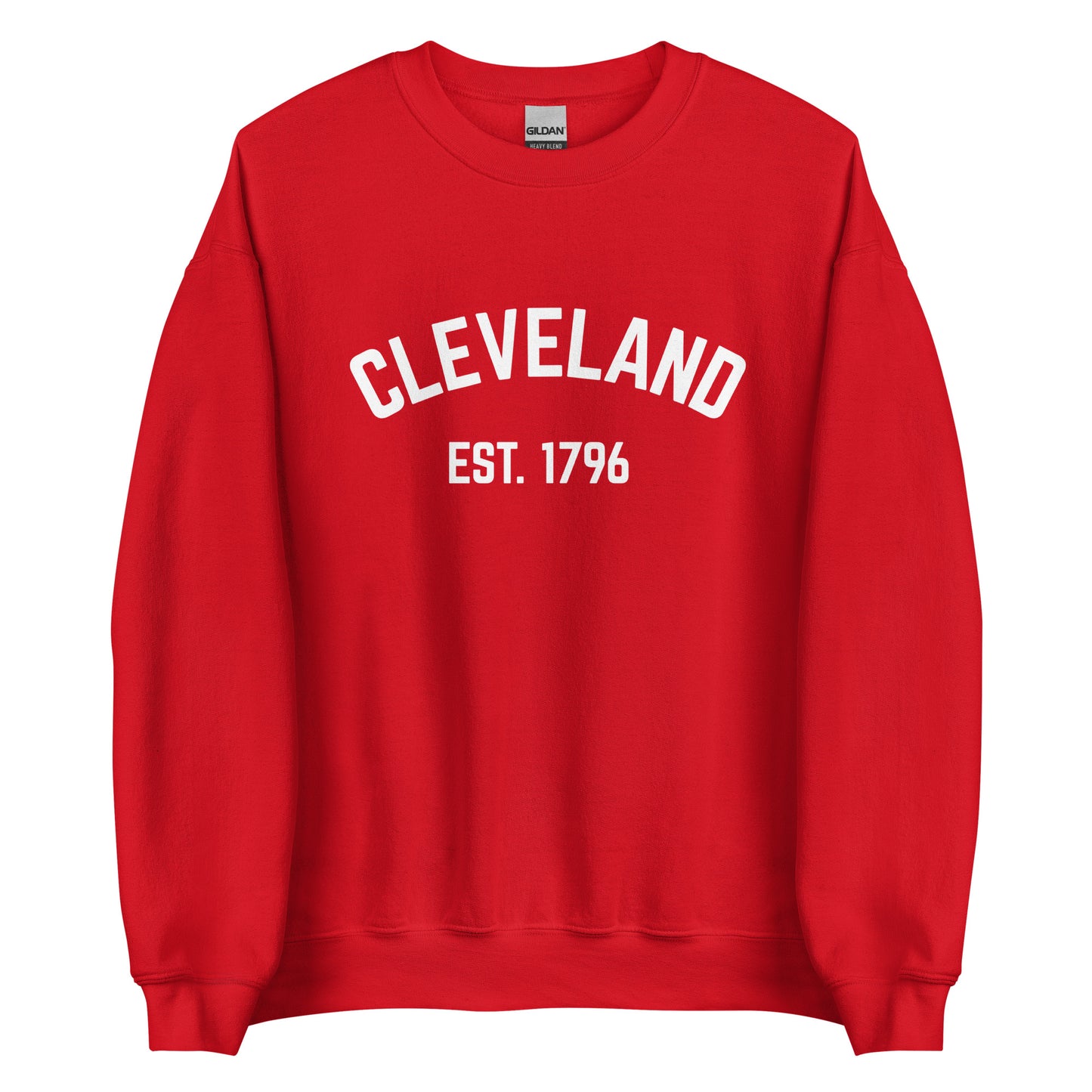 Cleveland Ohio EST Crewneck Unisex Sweatshirt