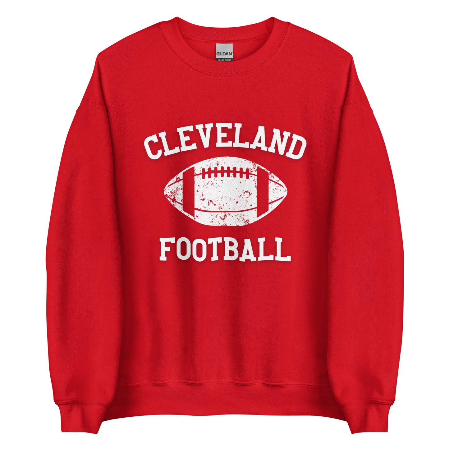 Cleveland Ohio Football Crewneck Unisex Sweatshirt