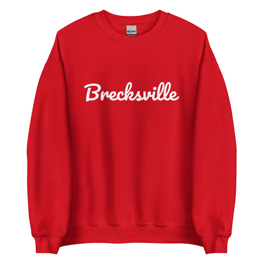 Brecksville Ohio Solo Script Crewneck Unisex Sweatshirt