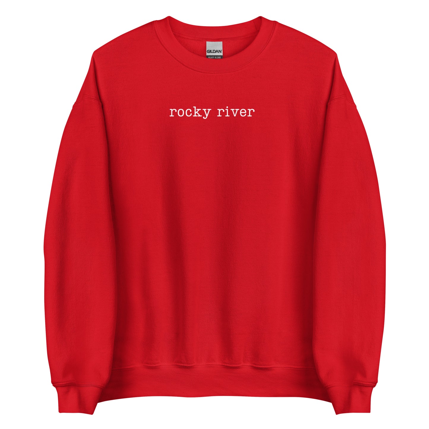 Rocky River Ohio Minimalist Unisex Sweatshirt