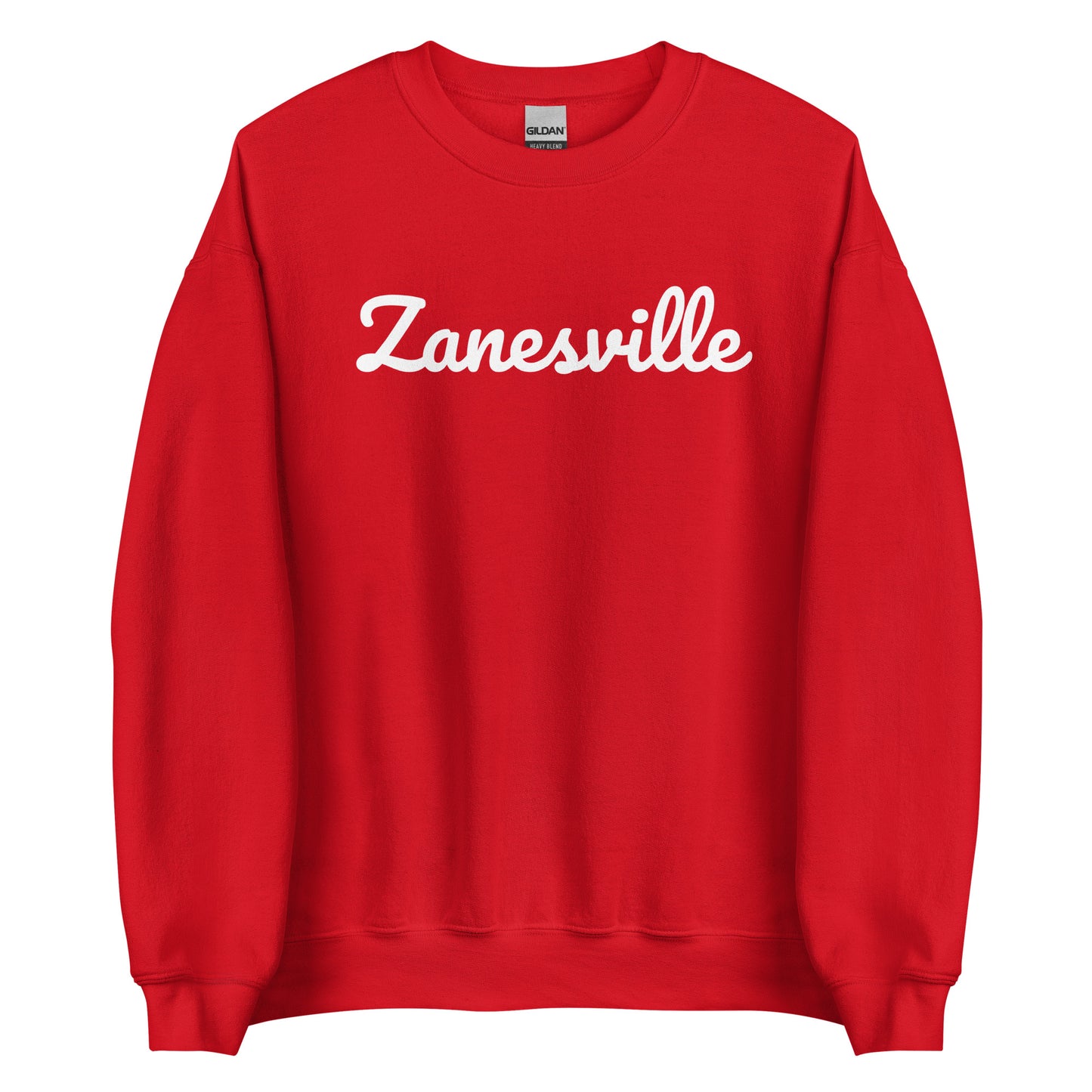Zanesville Ohio Solo Script Unisex Crewneck Sweatshirt