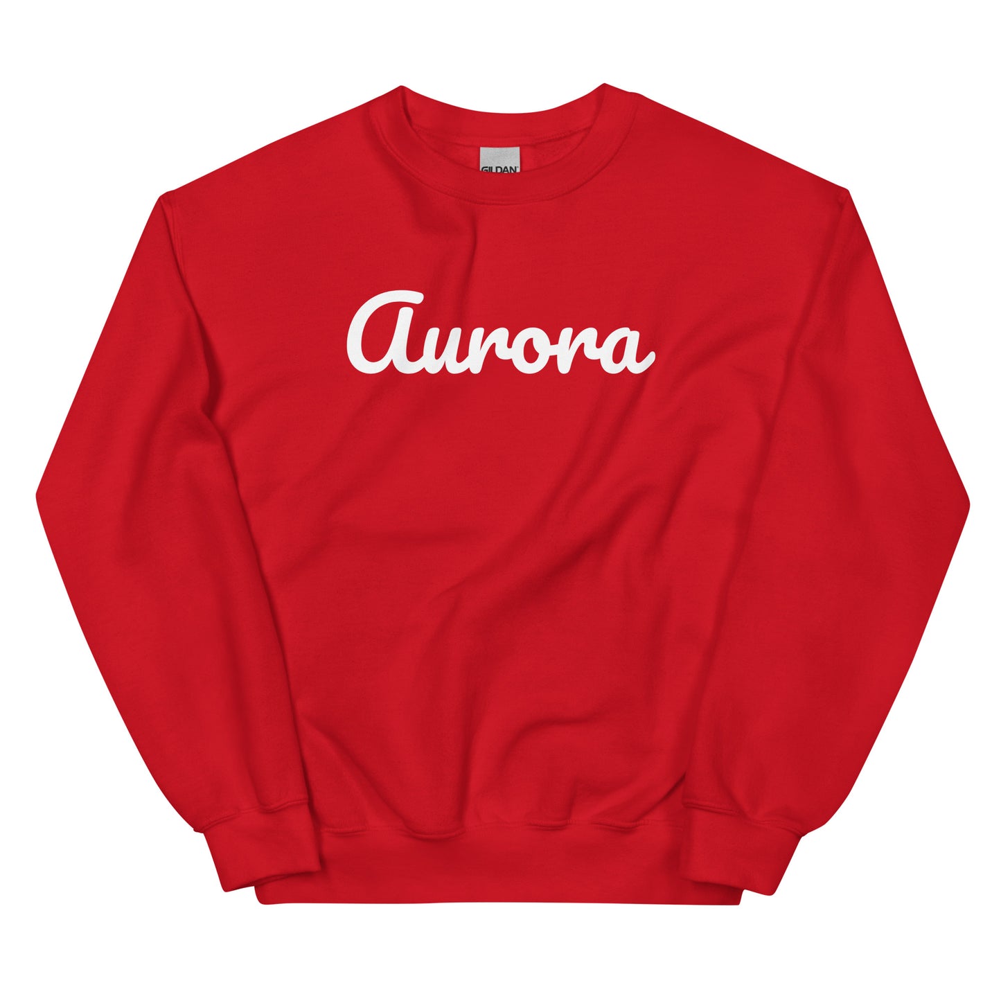 Aurora Ohio Solo Script Crewneck Unisex Sweatshirt