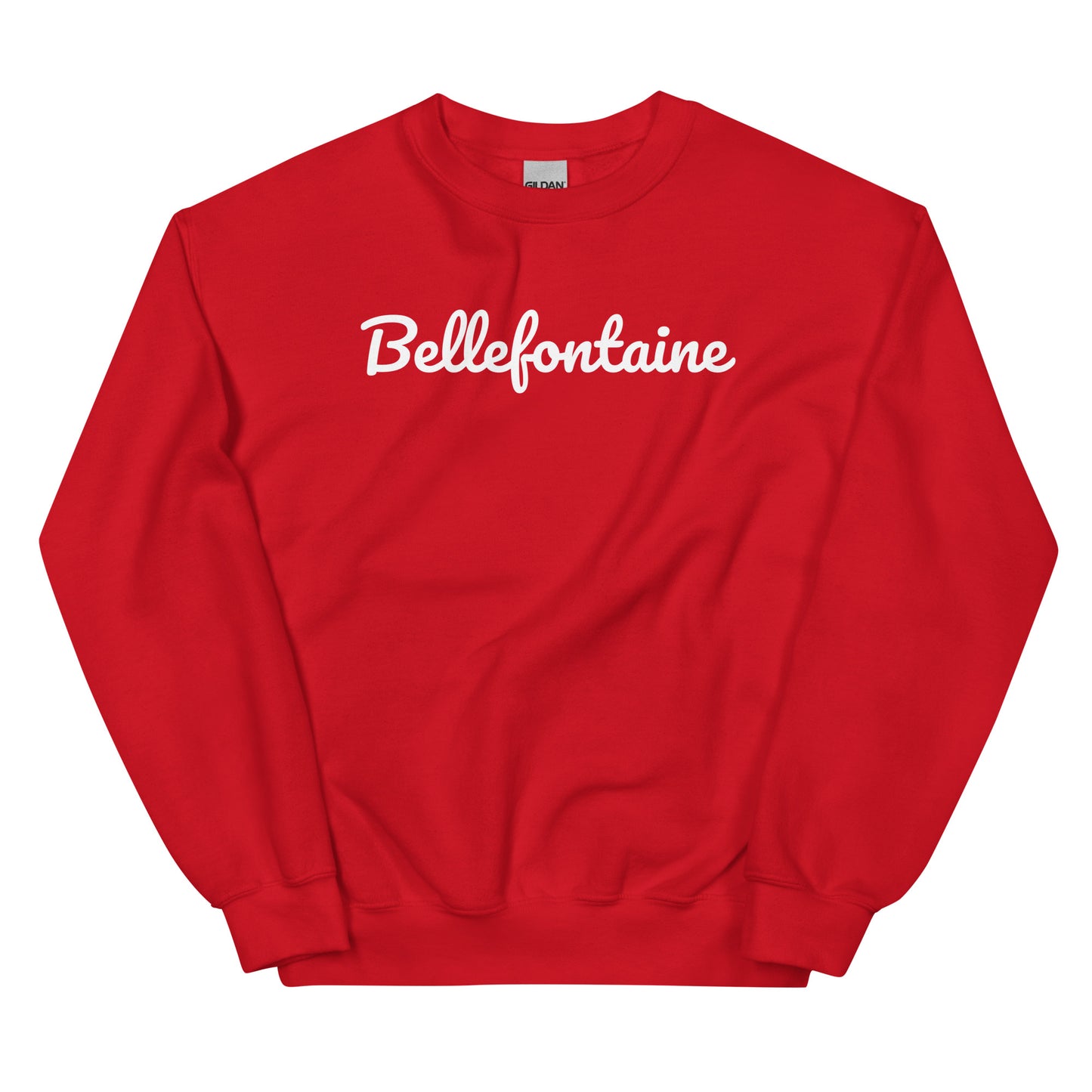 Bellefontaine Ohio Solo Script Crewneck Unisex Sweatshirt
