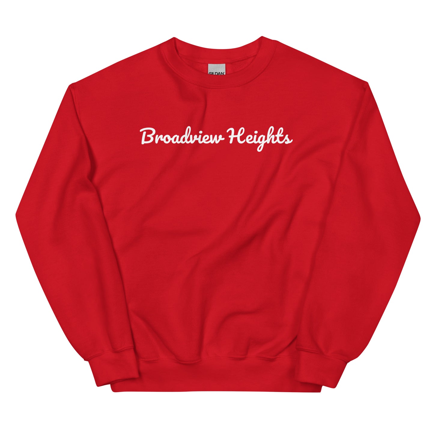 Broadview Heights Ohio Solo Script Crewneck Unisex Sweatshirt