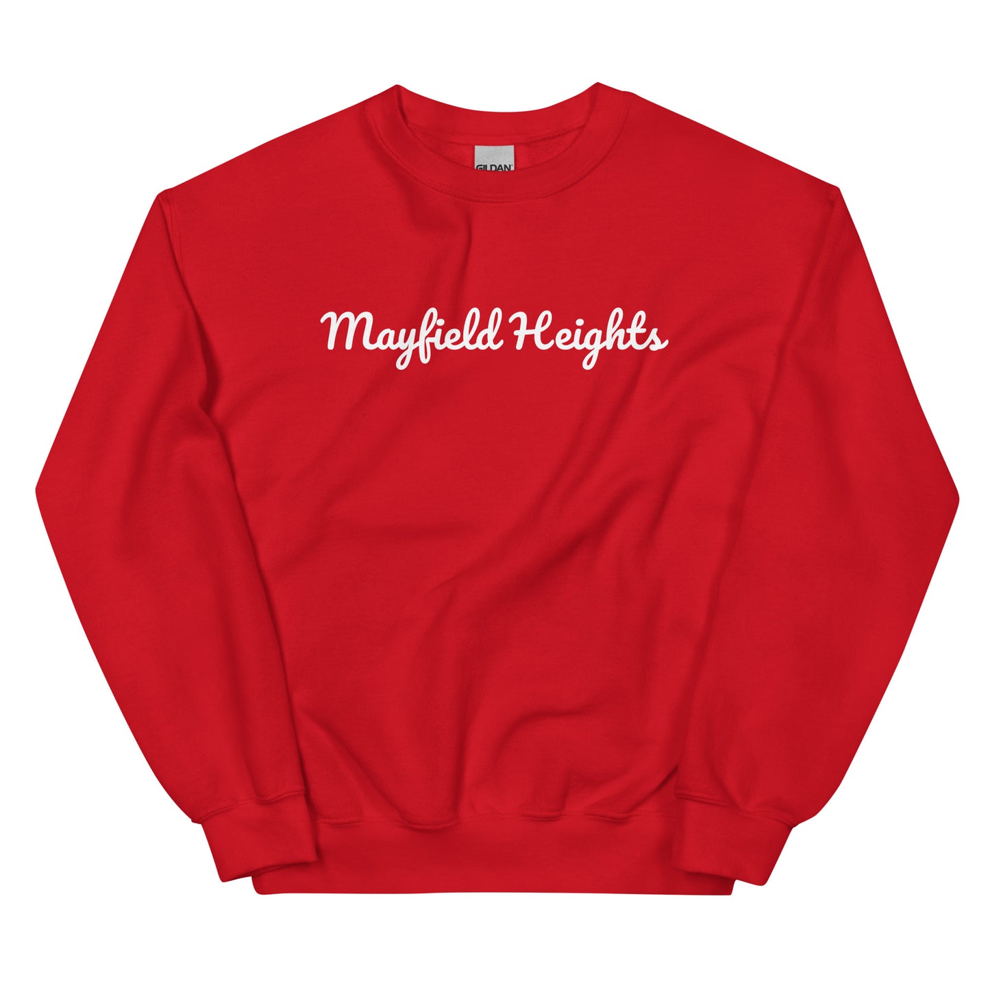 Mayfield Heights Ohio Solo Script Crewneck Unisex Sweatshirt