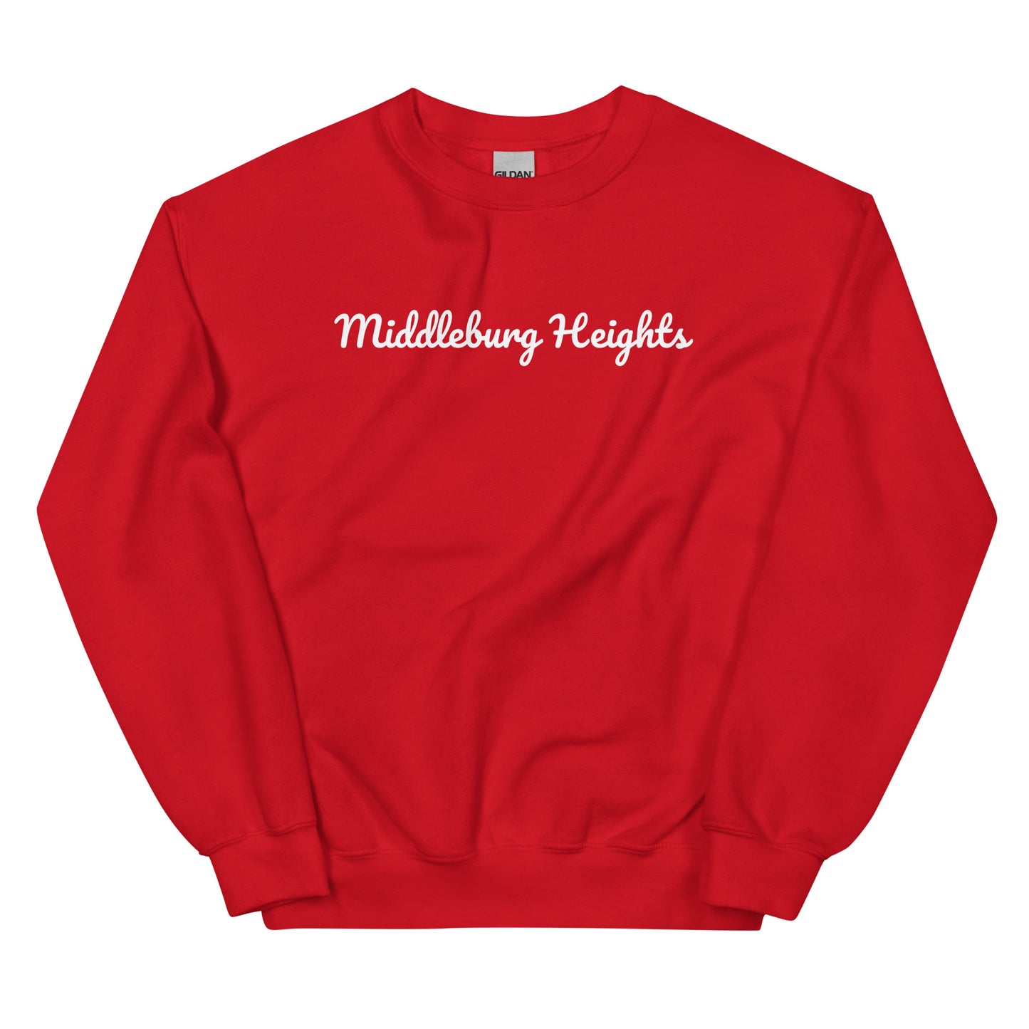 Middleburg Heights Ohio Solo Script Crewneck Unisex Sweatshirt