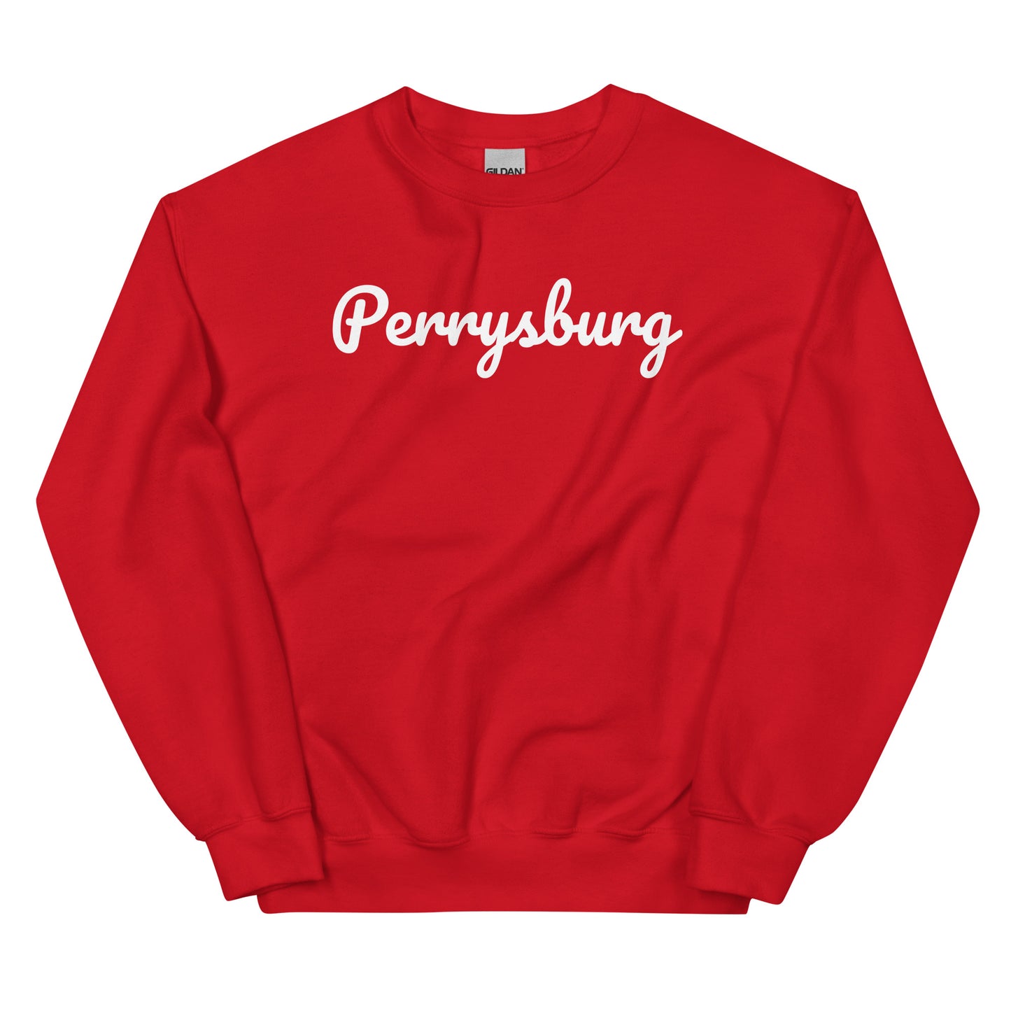 Perrysburg Ohio Solo Script Crewneck Unisex Sweatshirt