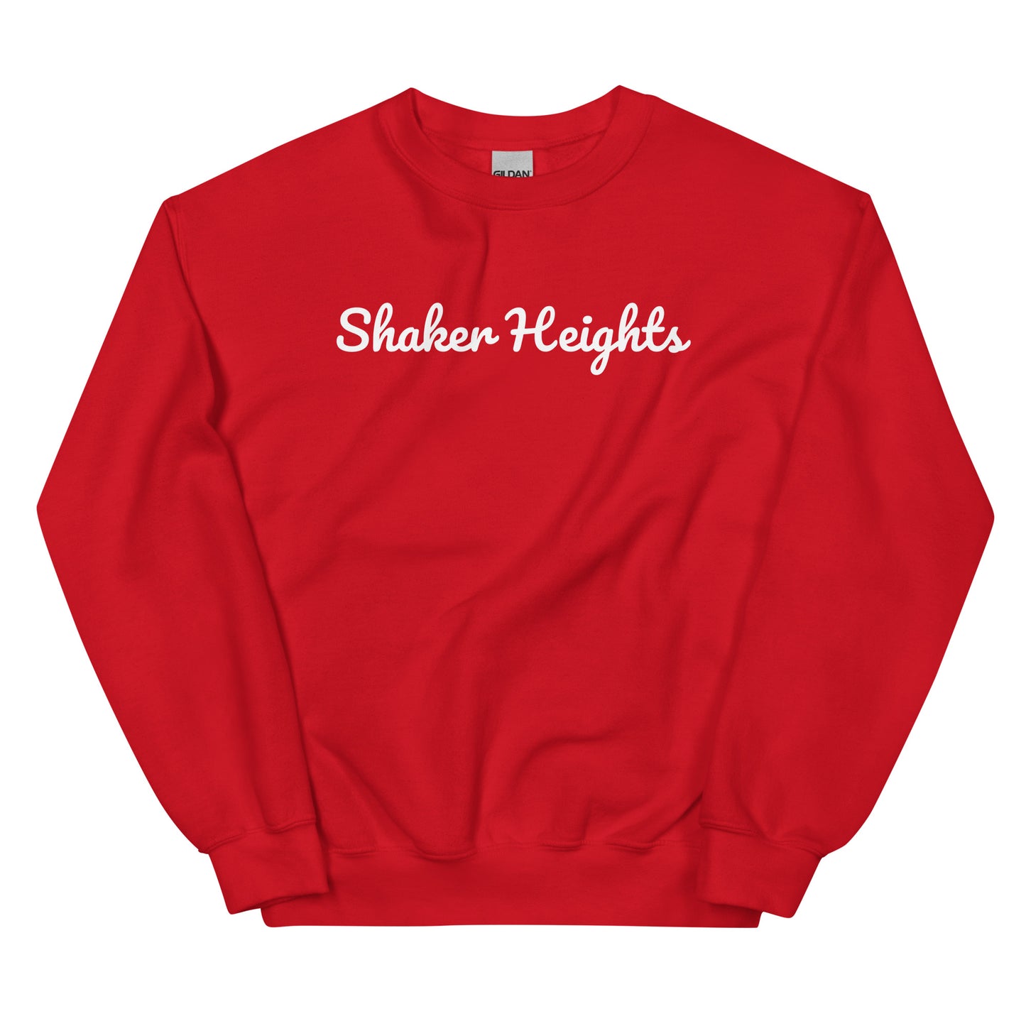 Shaker Heights Ohio Solo Script Crewneck Unisex Sweatshirt
