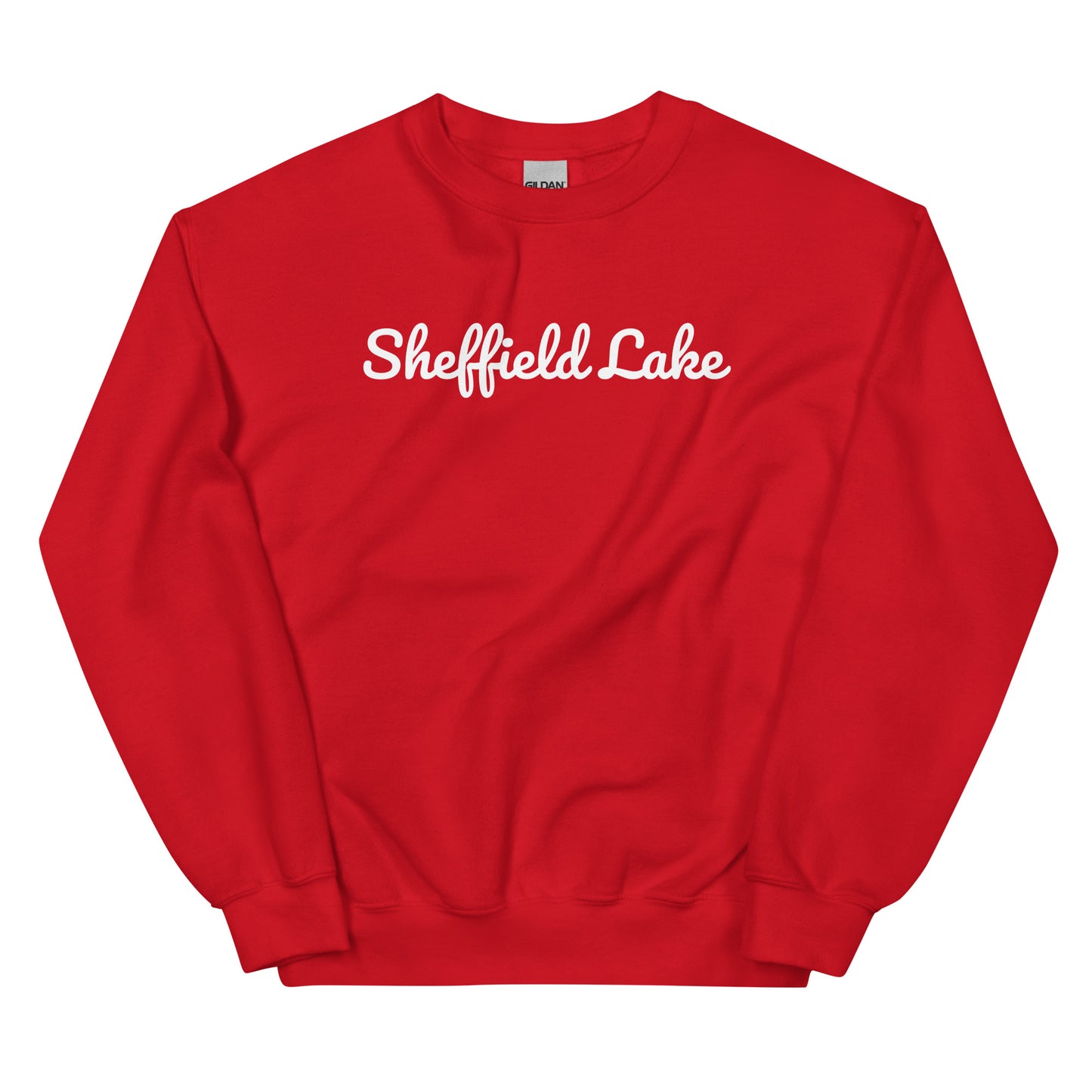 Sheffield Lake Ohio Solo Script Crewneck Unisex Sweatshirt