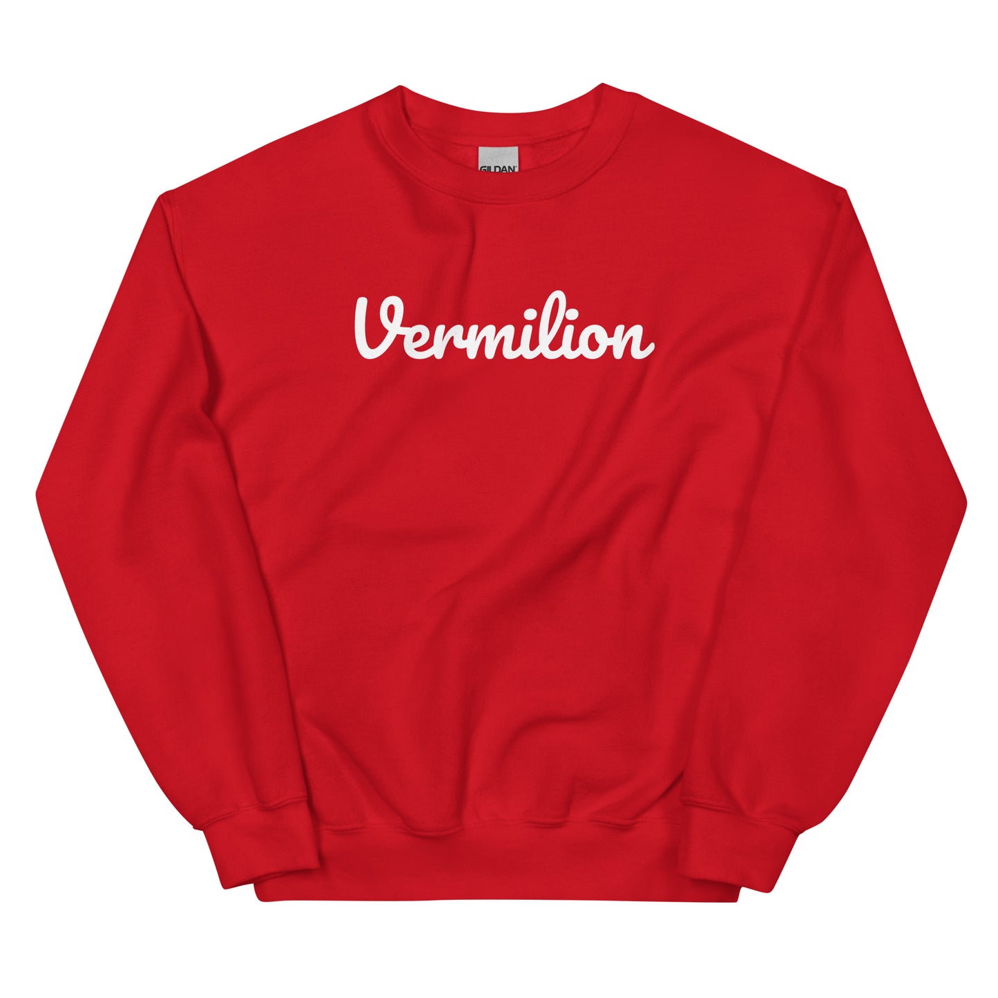 Vermilion Ohio Solo Script Crewneck Unisex Sweatshirt