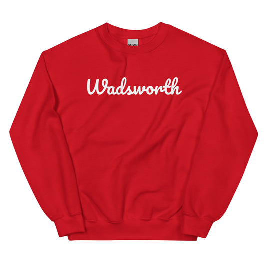 Wadsworth Ohio Solo Script Crewneck Unisex Sweatshirt
