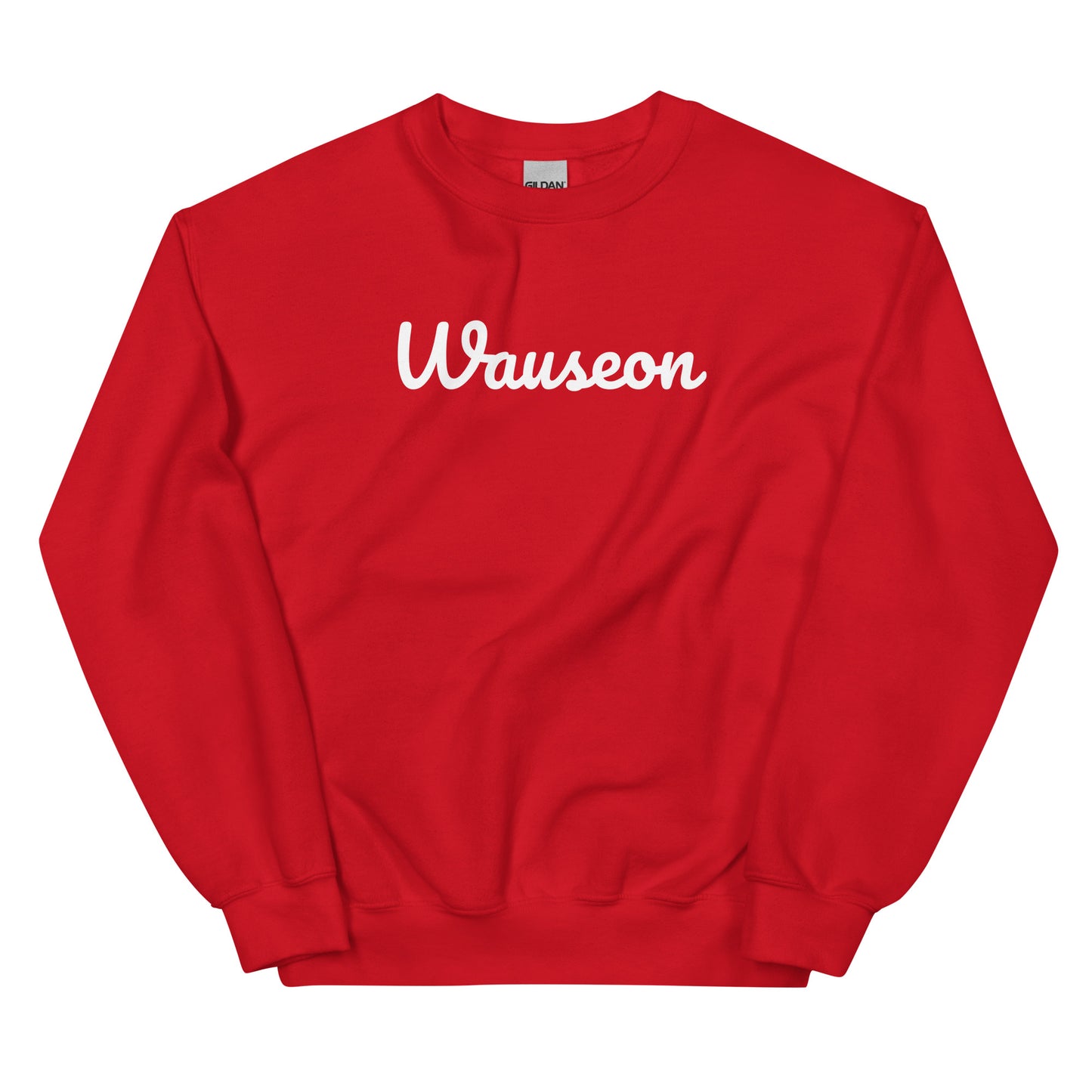 Wauseon Ohio Solo Script Crewneck Unisex Sweatshirt