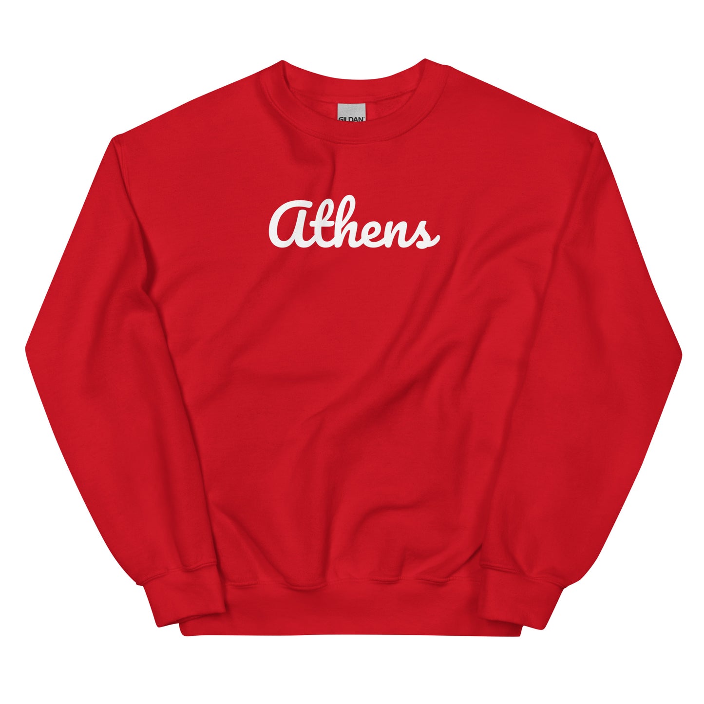 Athens Ohio Solo Script Crewneck Unisex Sweatshirt