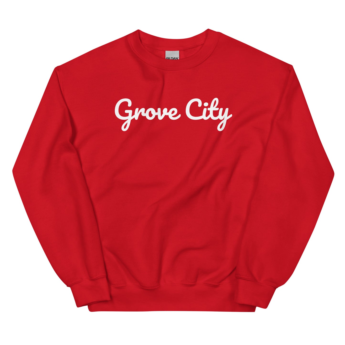 Grove City Ohio Solo Script Crewneck Unisex Sweatshirt