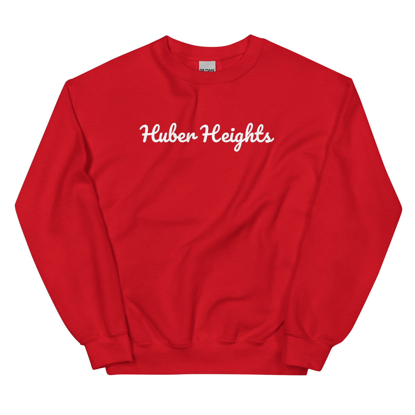 Huber Heights Ohio Solo Script Crewneck Unisex Sweatshirt