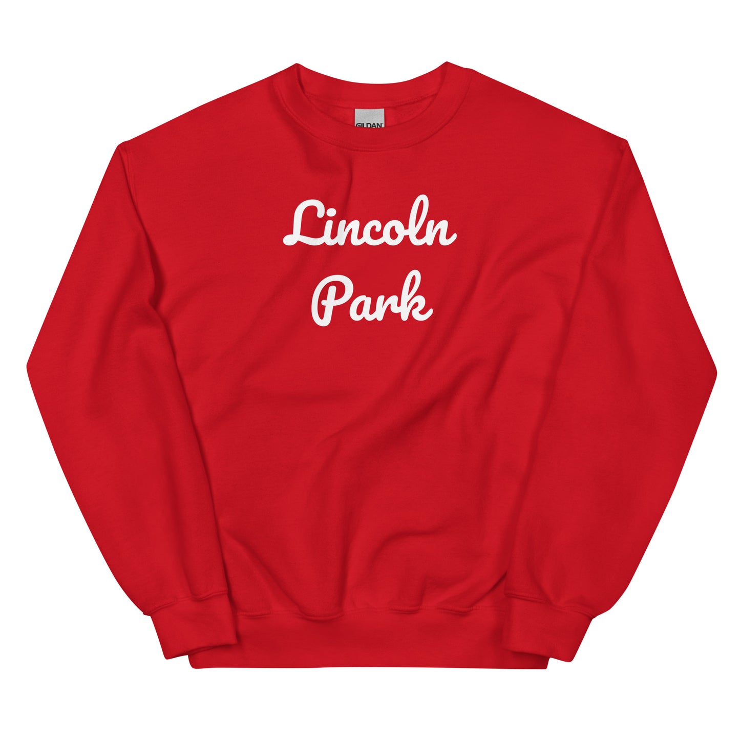 Lincoln Park Michigan Solo Script Crewneck Unisex Sweatshirt