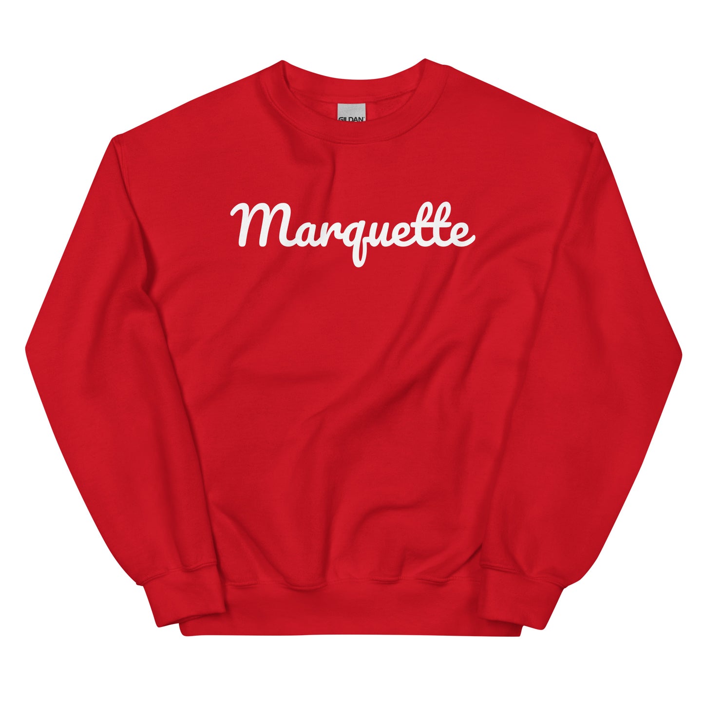Marquette Michigan Solo Script Crewneck Unisex Sweatshirt
