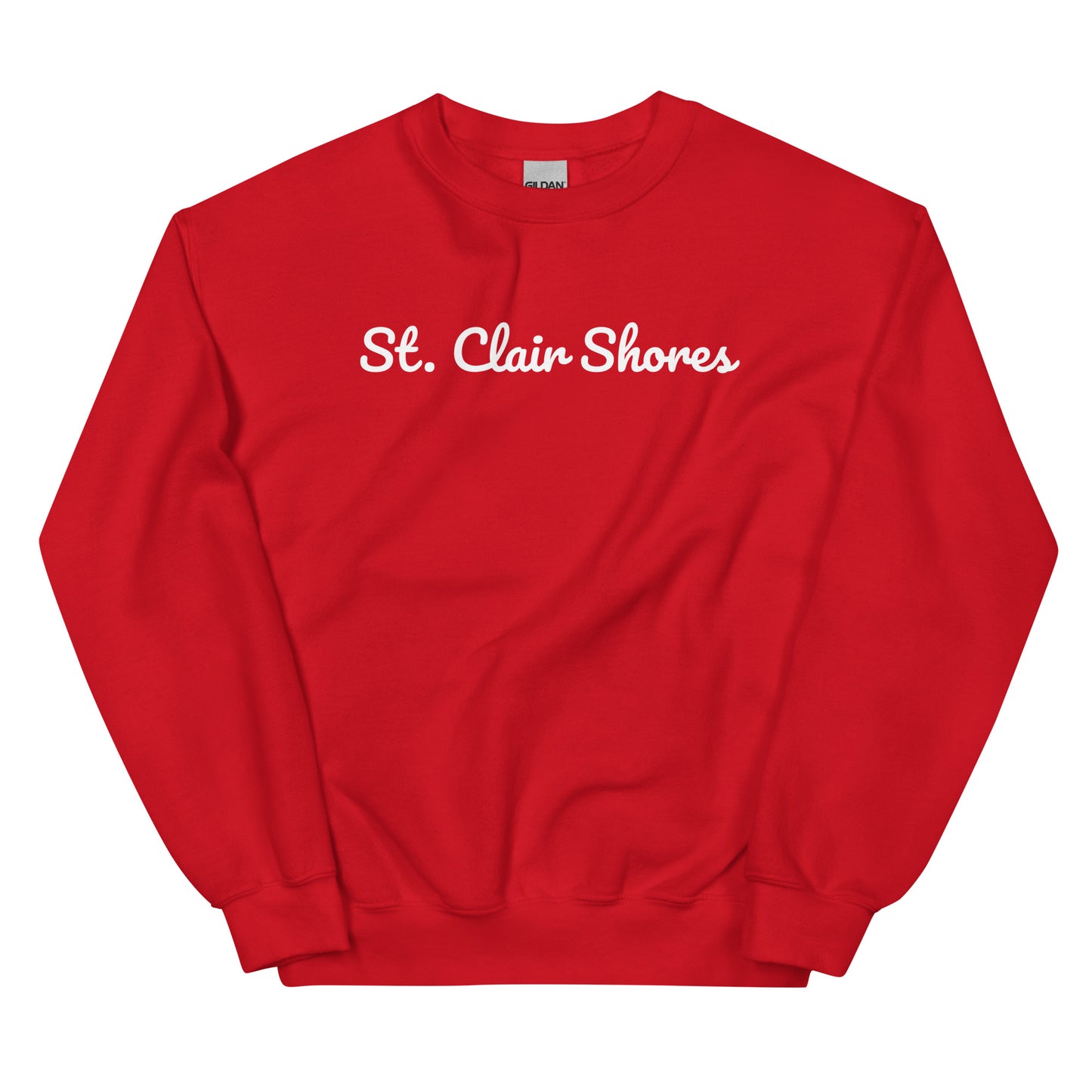 St. Clair Shores Michigan Solo Script Crewneck Unisex Sweatshirt
