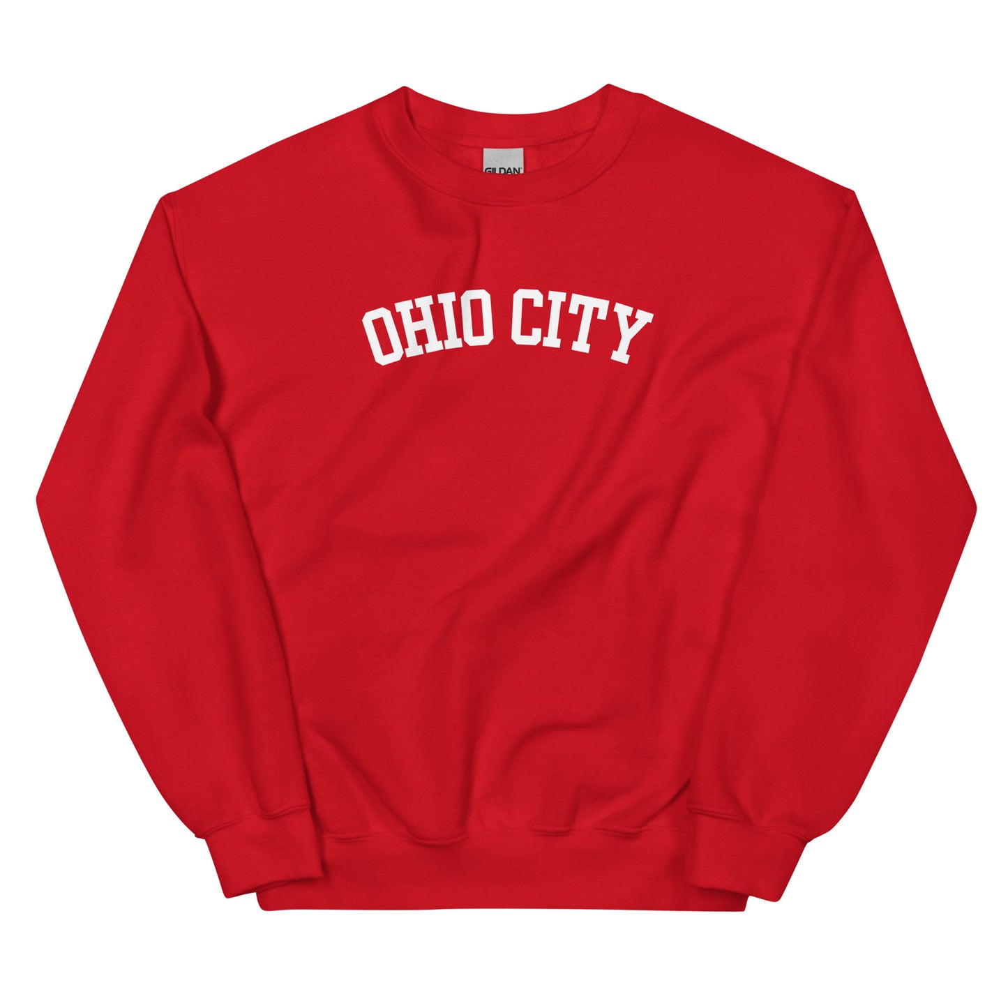 Ohio City Cleveland Block Solo Crewneck Unisex Sweatshirt