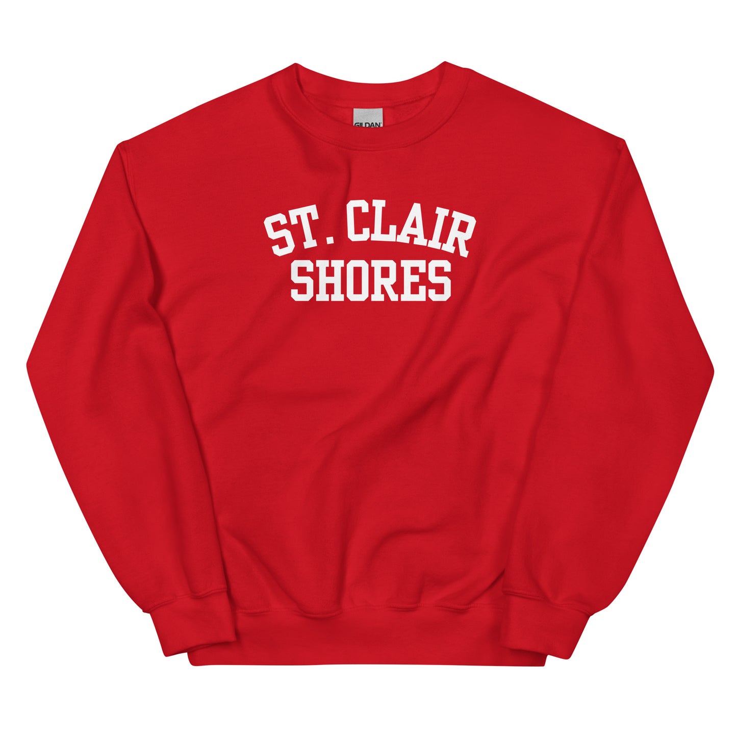 St. Clair Shores Ohio Block Solo Crewneck Unisex Sweatshirt