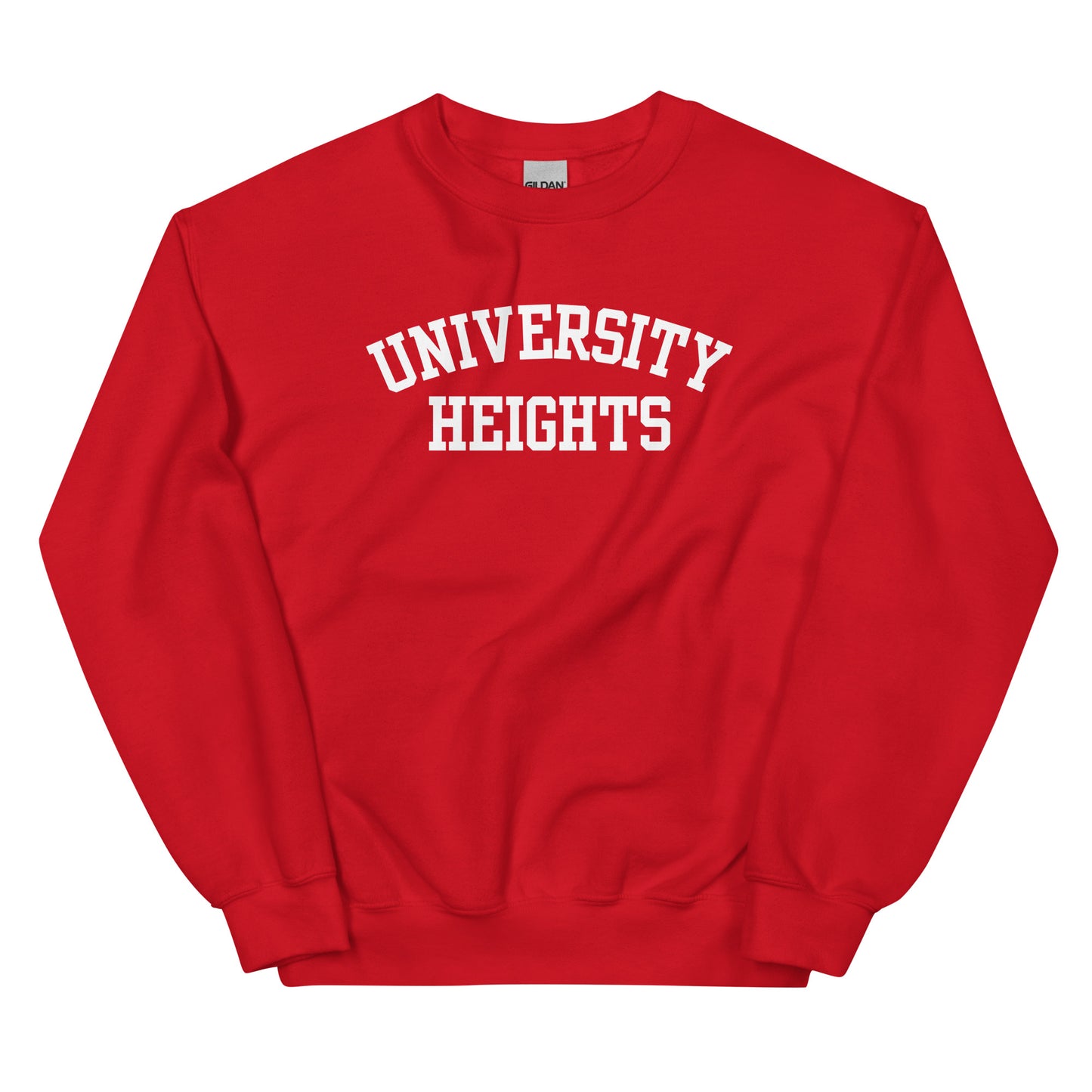 University Heights Ohio Block Solo Crewneck Unisex Sweatshirt
