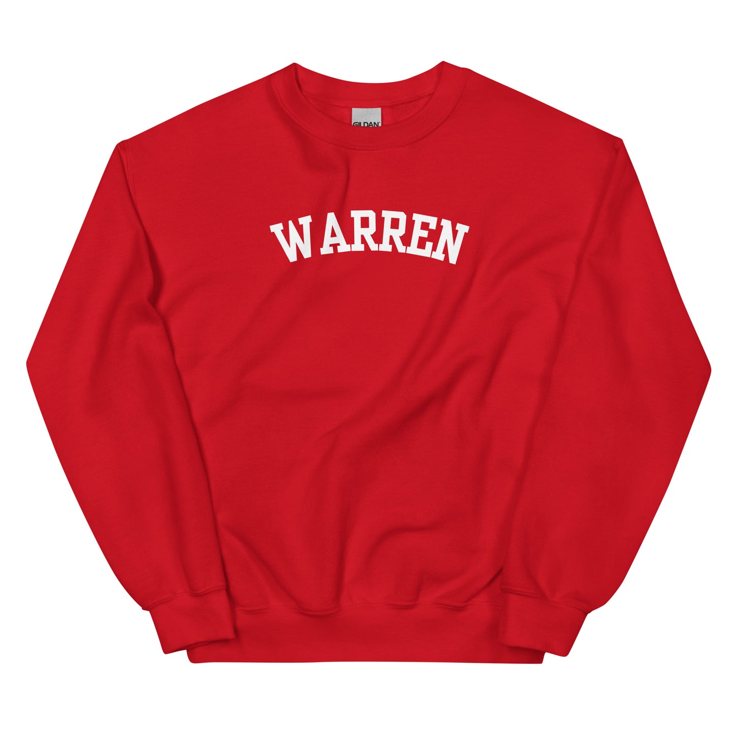 Warren Ohio Block Solo Crewneck Unisex Sweatshirt