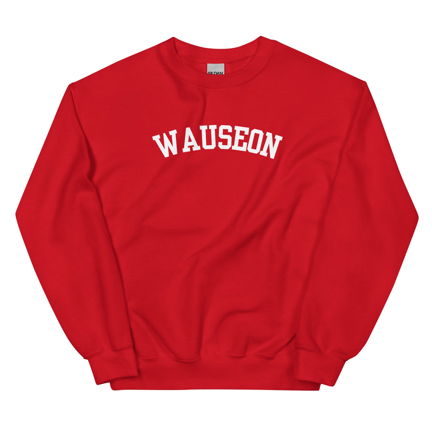 Wauseon Ohio Block Solo Crewneck Unisex Sweatshirt