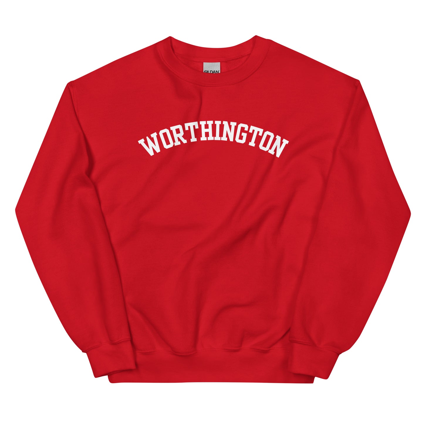 Worthington Ohio Block Solo Crewneck Unisex Sweatshirt