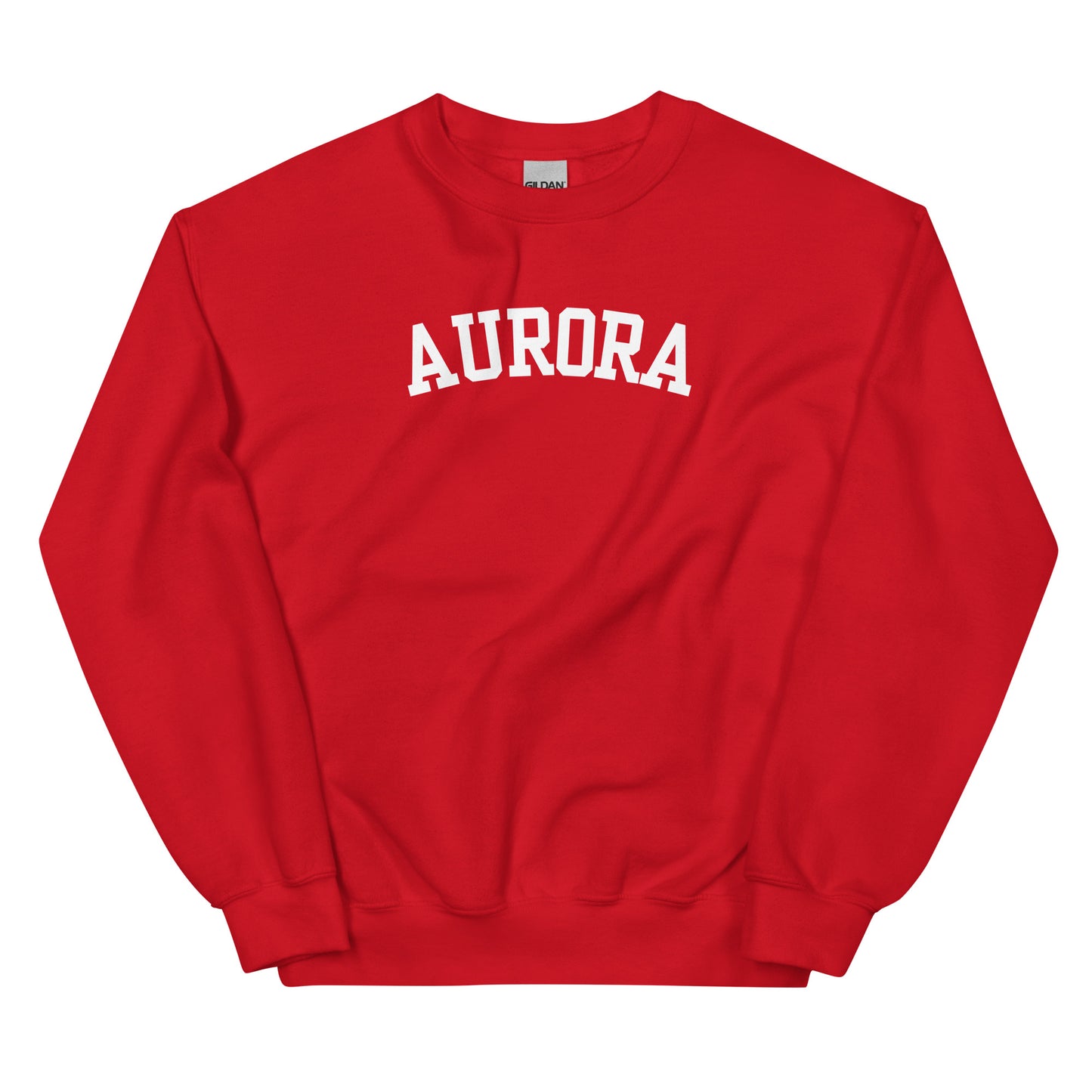 Aurora Ohio Block Solo Crewneck Unisex Sweatshirt