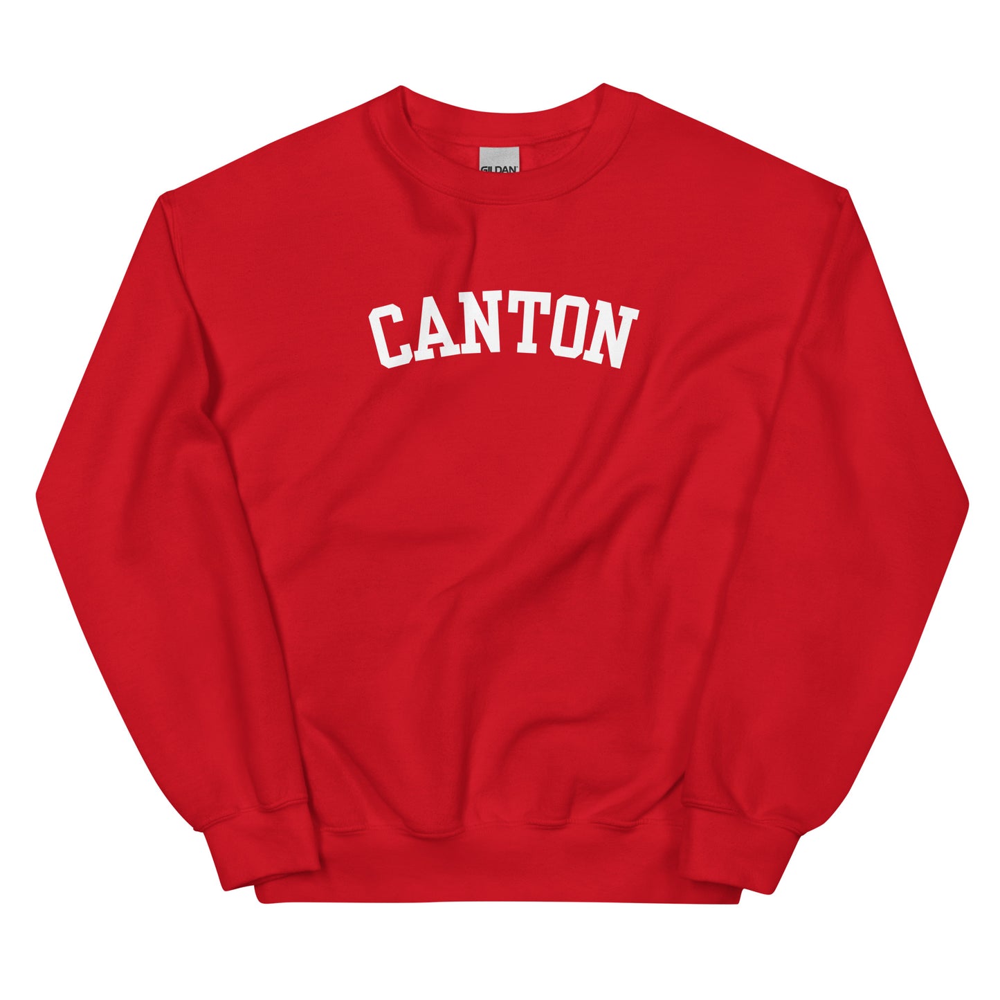 Canton Ohio Block Solo Crewneck Unisex Sweatshirt