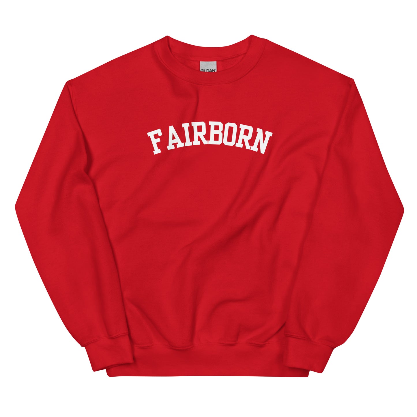Fairborn Ohio Block Solo Crewneck Unisex Sweatshirt