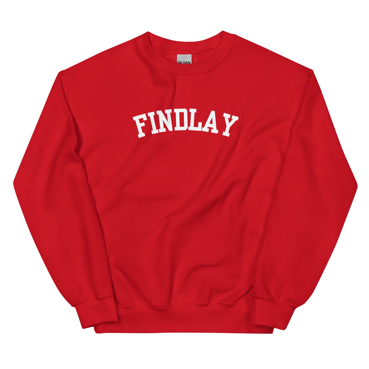 Findlay Ohio Block Solo Crewneck Unisex Sweatshirt