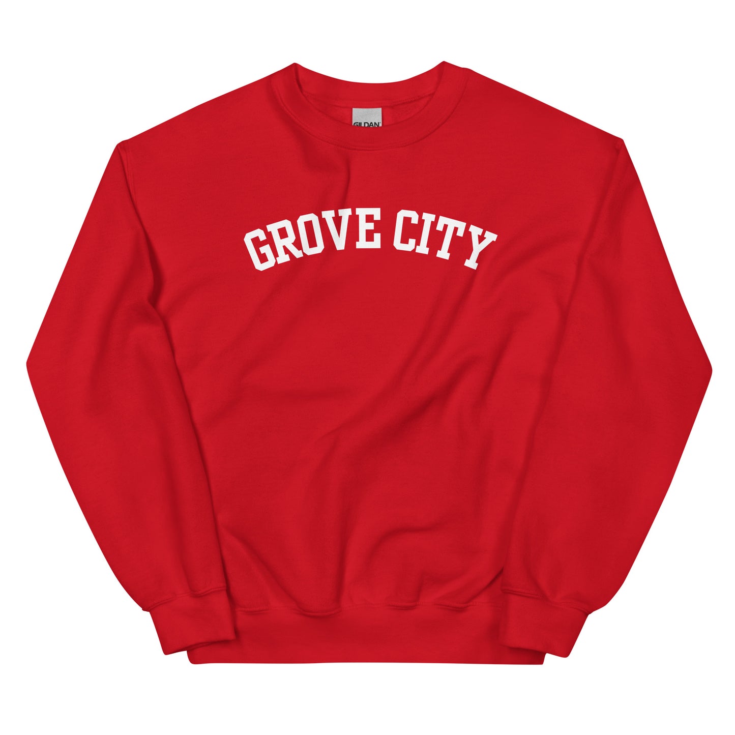 Grove City Ohio Block Solo Crewneck Unisex Sweatshirt