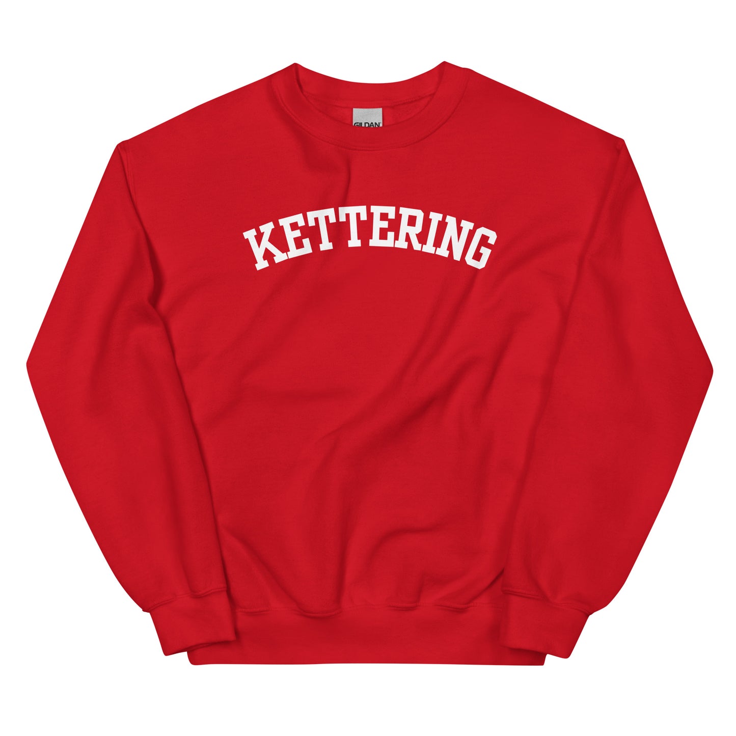 Kettering Ohio Block Solo Crewneck Unisex Sweatshirt