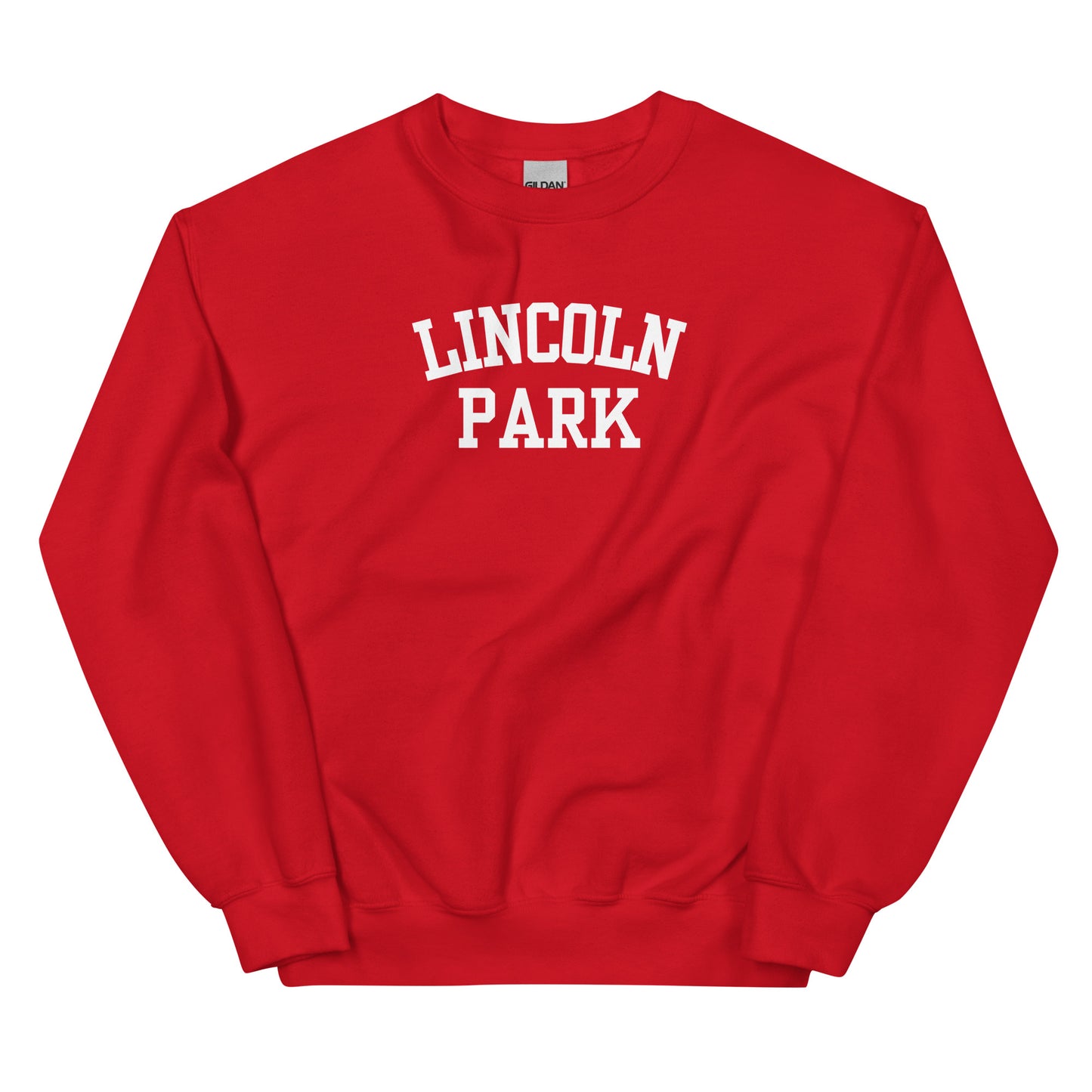 Lincoln Park Michigan Block Solo Crewneck Unisex Sweatshirt