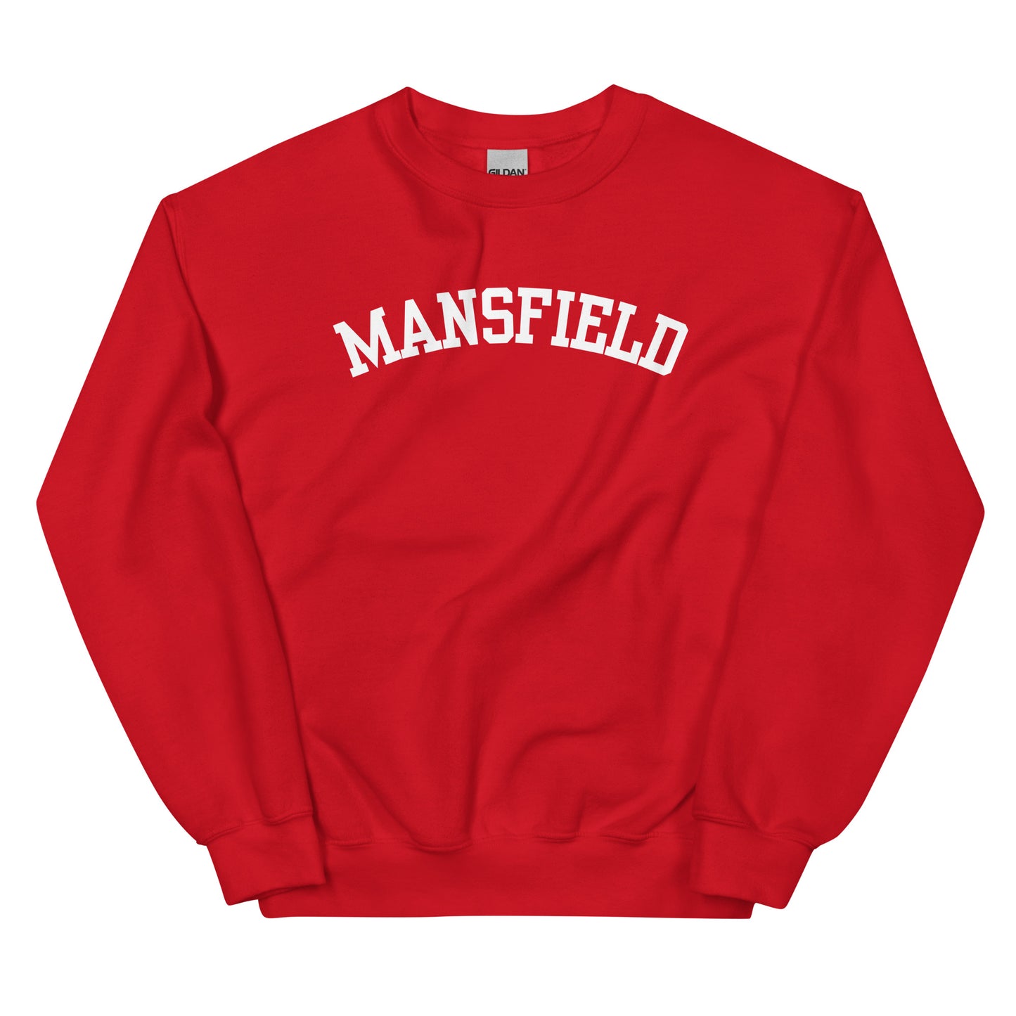 Mansfield Ohio Block Solo Crewneck Unisex Sweatshirt