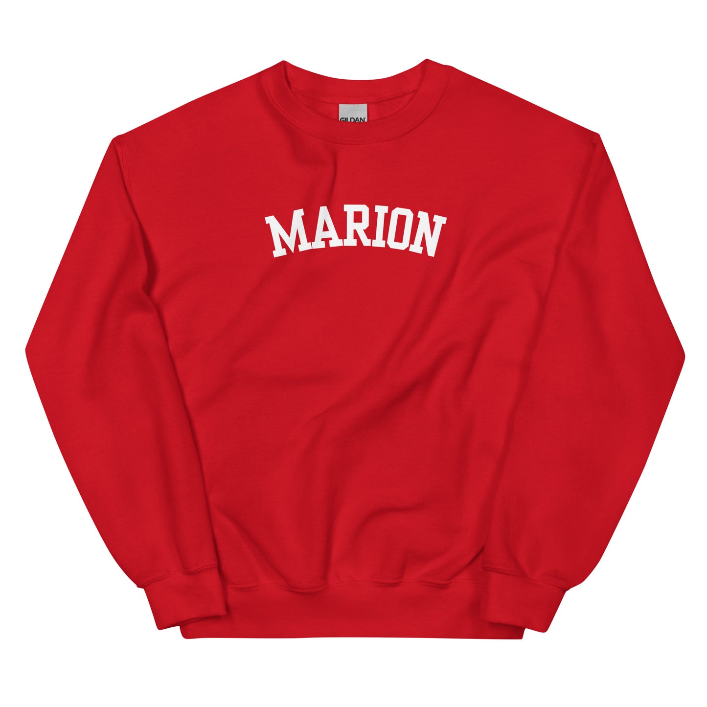 Marion Ohio Block Solo Crewneck Unisex Sweatshirt