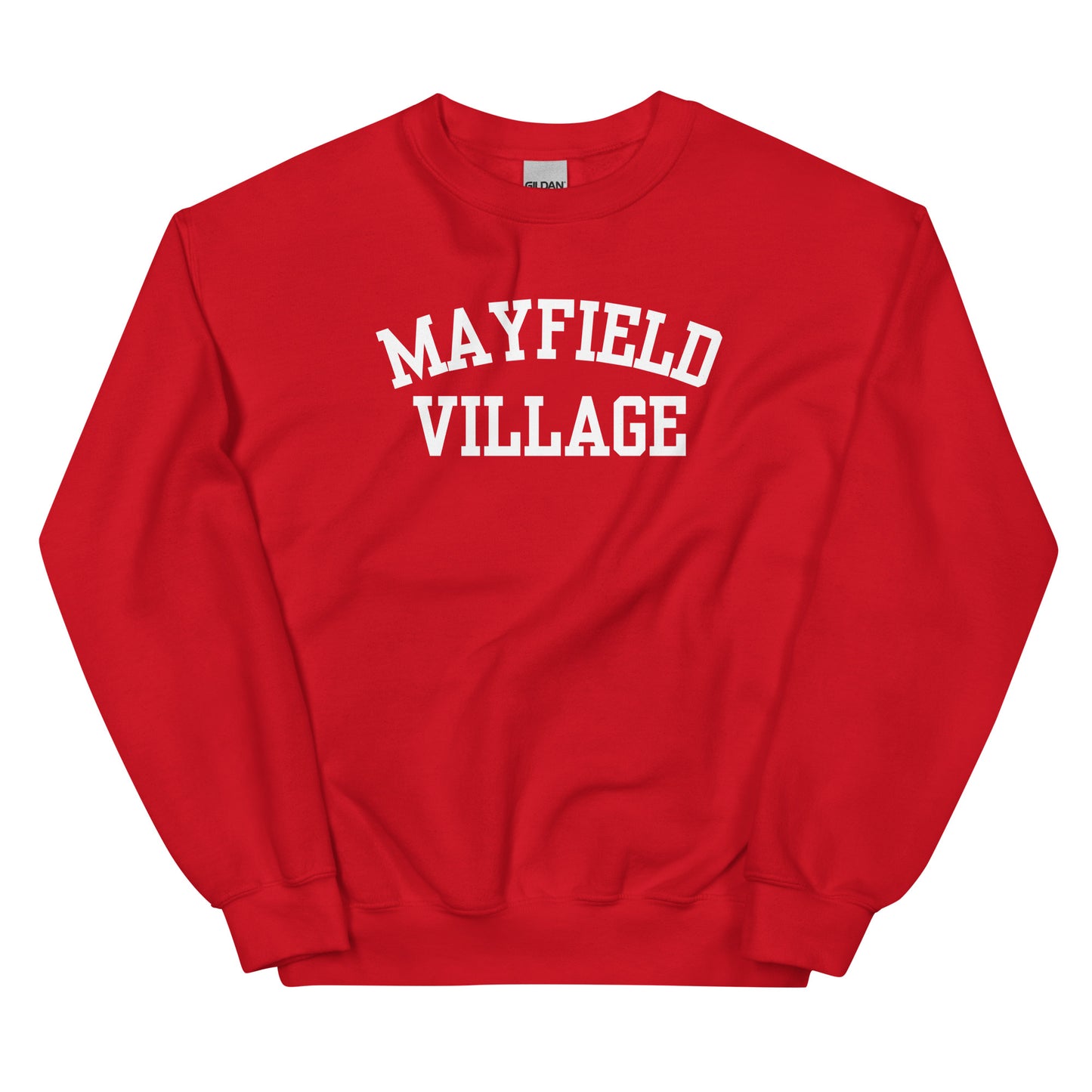Mayfield Village Ohio Block Solo Crewneck Unisex Sweatshirt