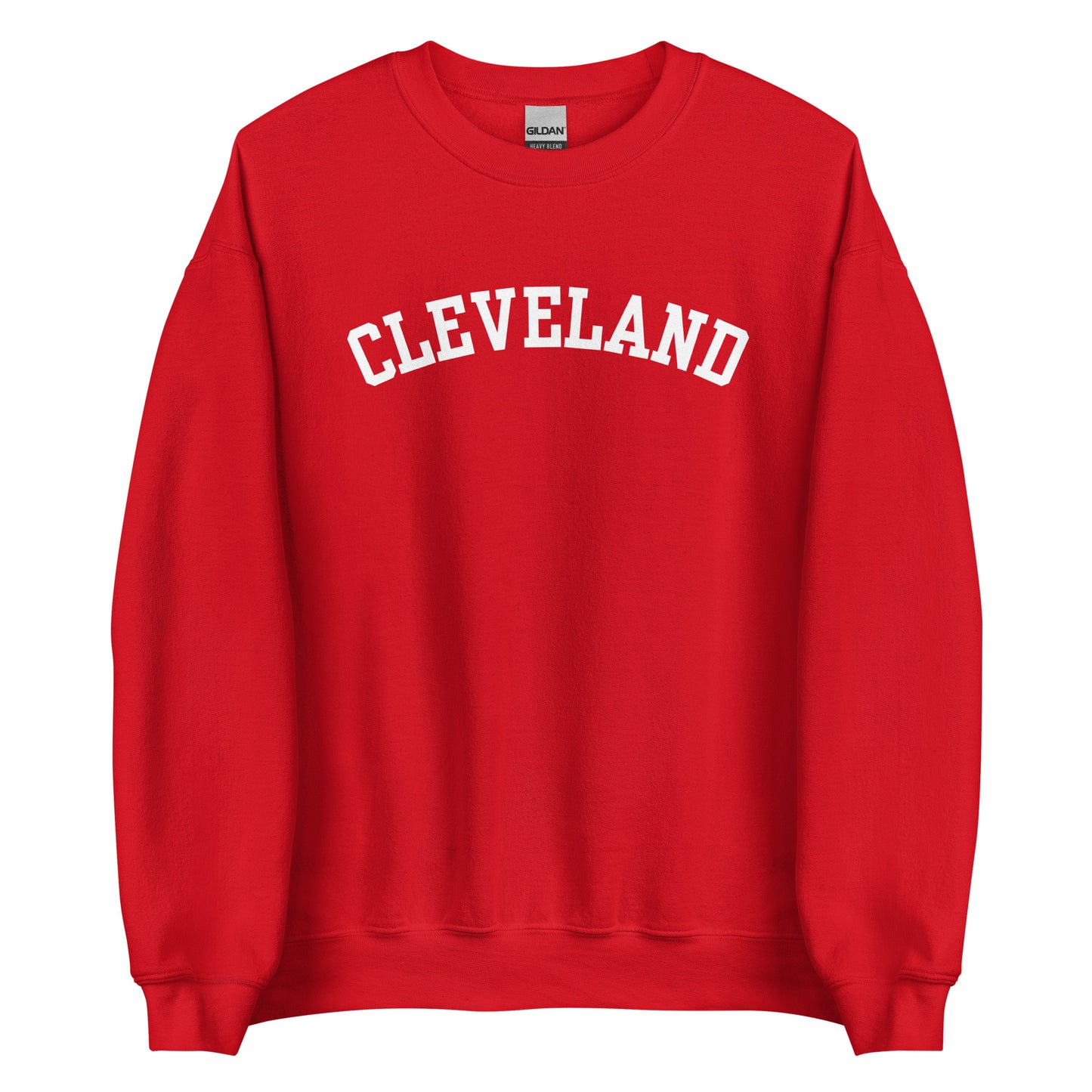 Cleveland Ohio Solo Block Crewneck Unisex Sweatshirt