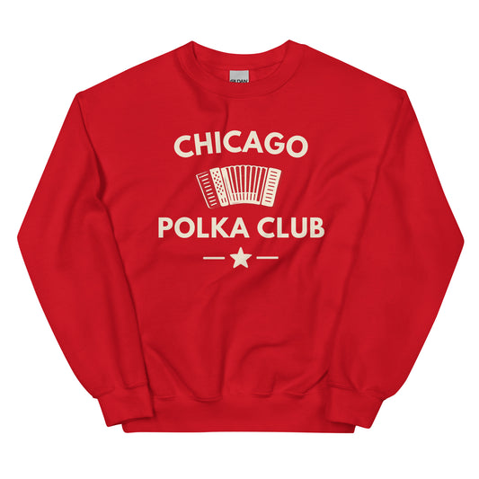 Chicago Polka Club Dyngus Day Crewneck Unisex Sweatshirt